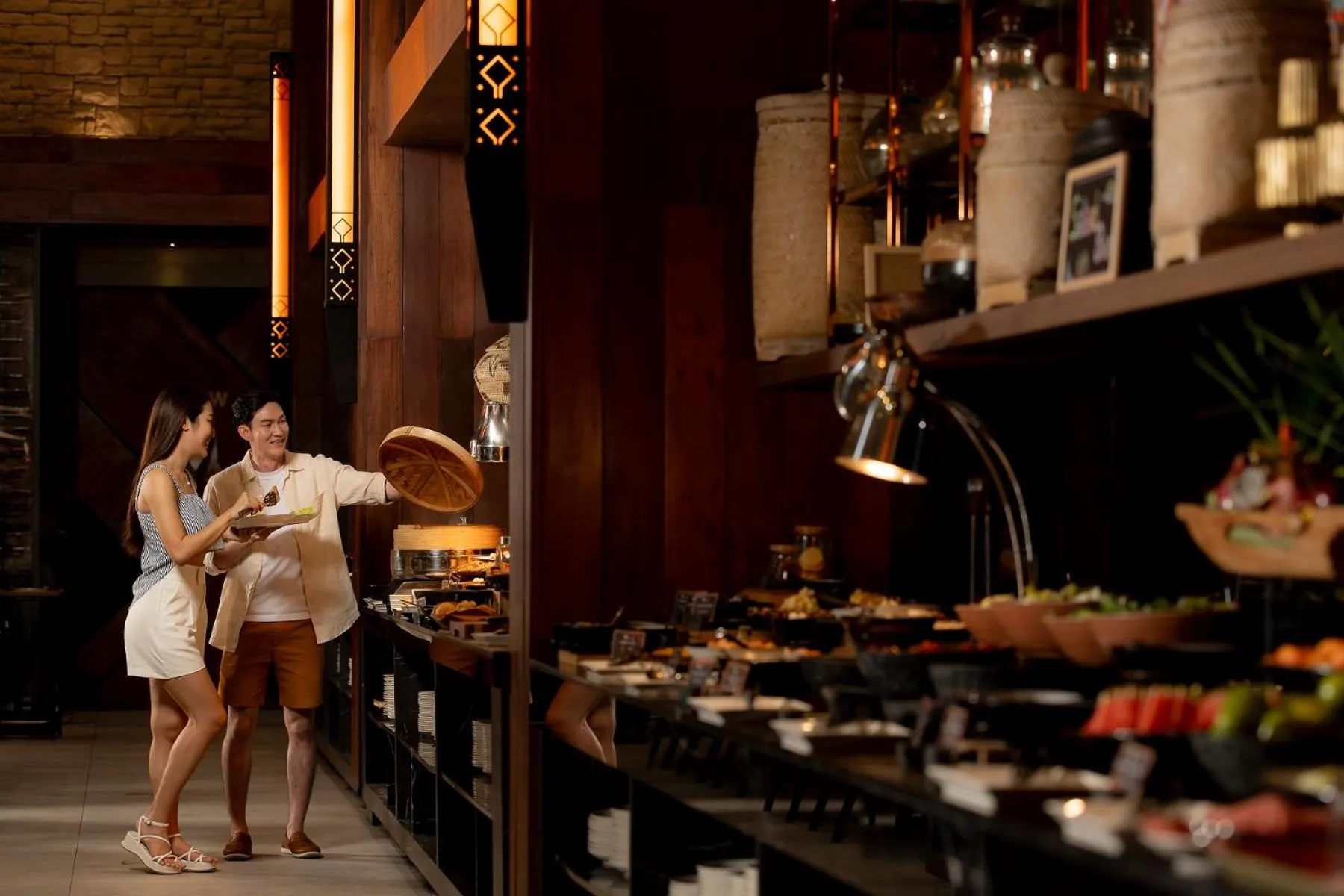 Breakfast in The Gems Mining Pool Villas Pattaya