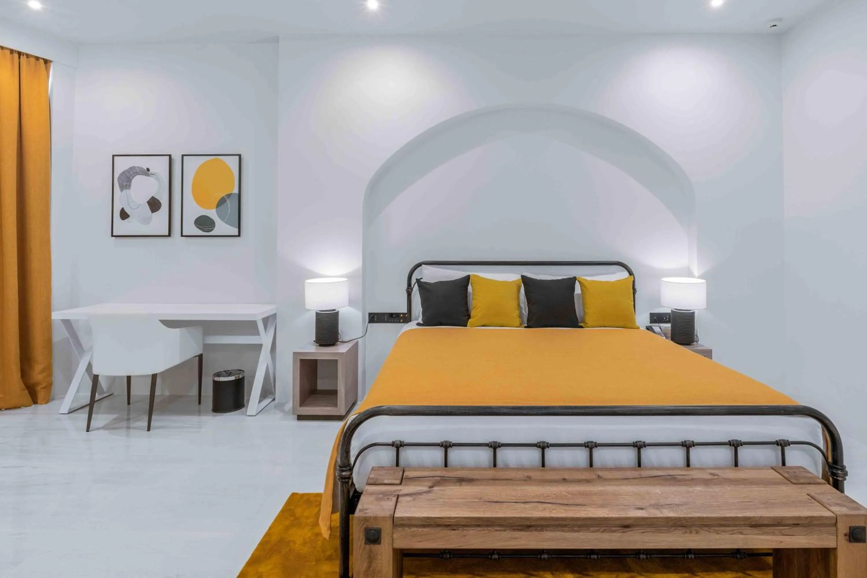 Bed in The Gems Mining Pool Villas Pattaya