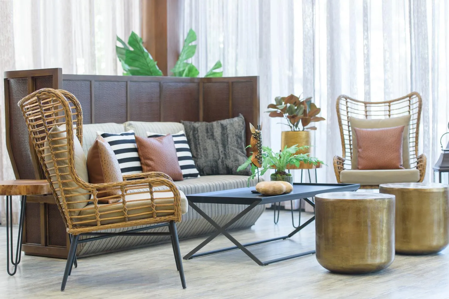 Lobby or reception in The Gems Mining Pool Villas Pattaya