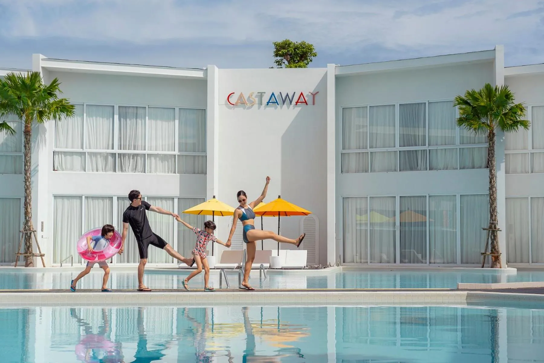 Swimming pool in The Gems Mining Pool Villas Pattaya