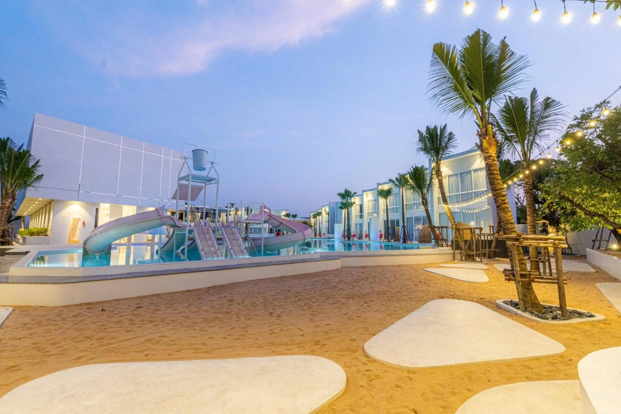 Swimming pool in The Gems Mining Pool Villas Pattaya