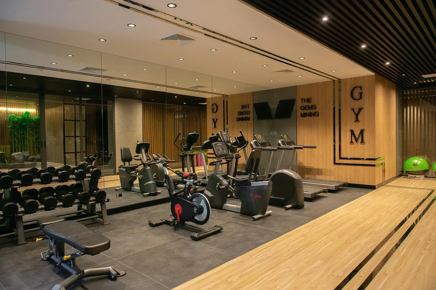 Fitness centre/facilities in The Gems Mining Pool Villas Pattaya