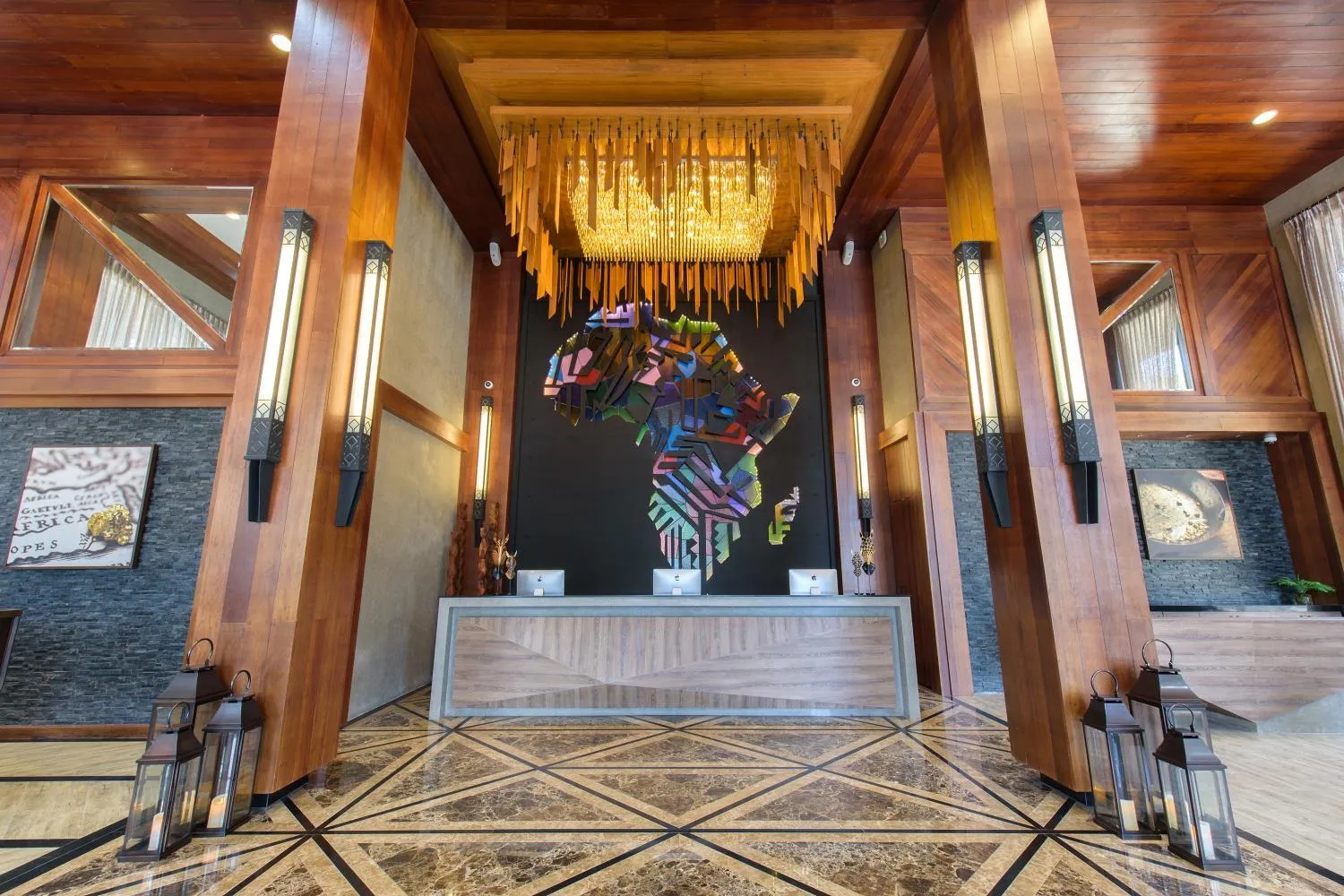 Lobby or reception in The Gems Mining Pool Villas Pattaya