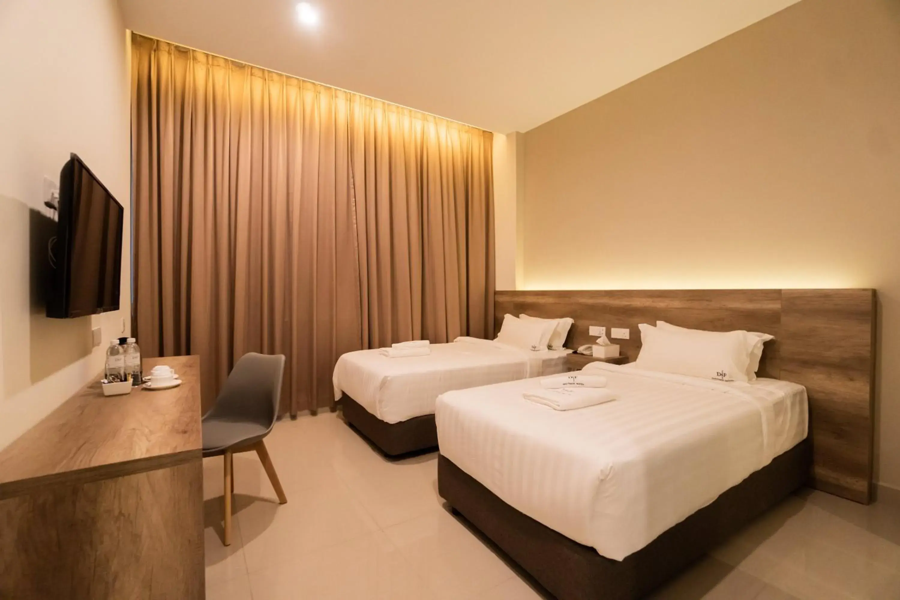 Standard Twin Room in D&F BOUTIQUE HOTEL SEREMBAN 2 Standard Twin Room in D&F BOUTIQUE HOTEL SEREMBAN 2