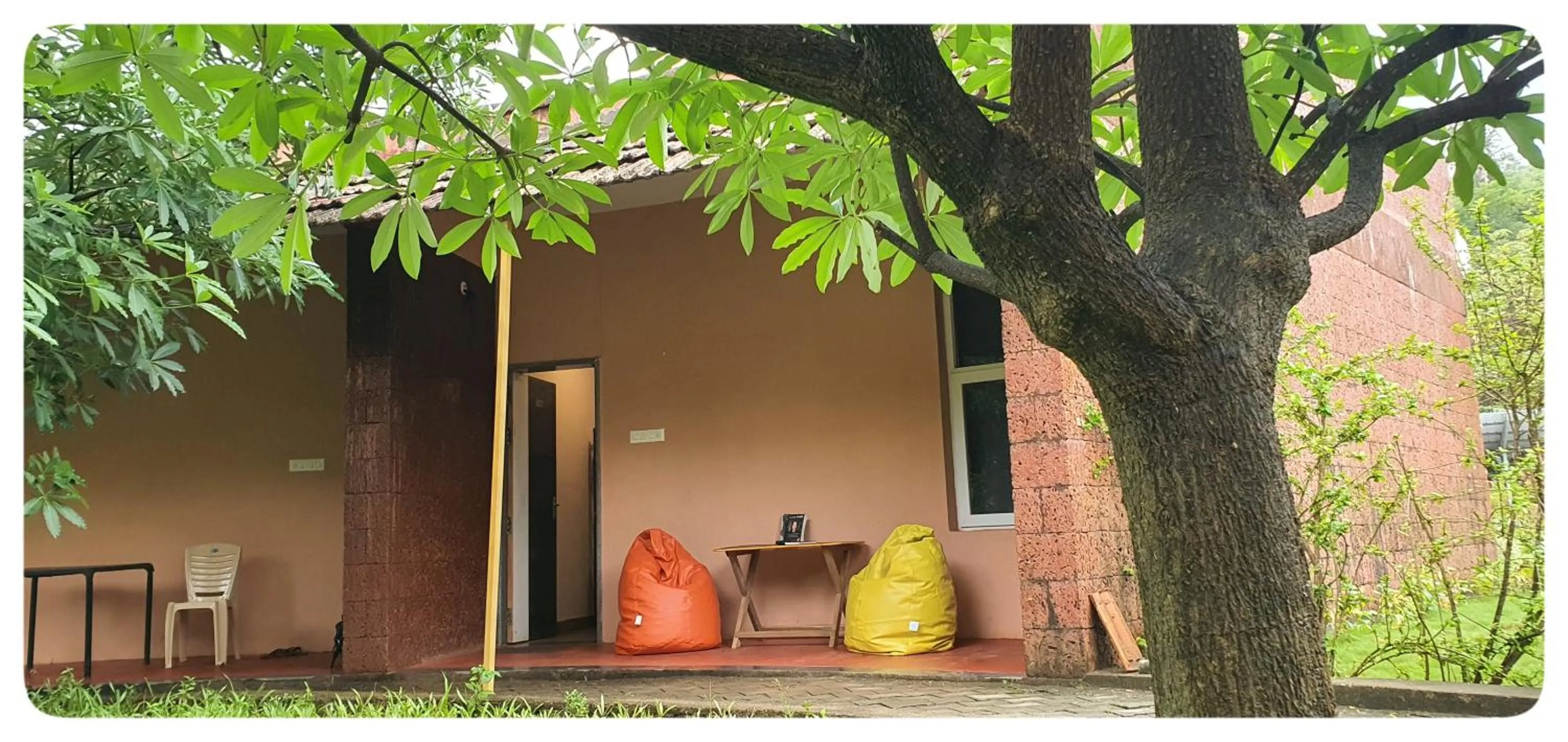 Patio in Arthigamya Spa & Resort