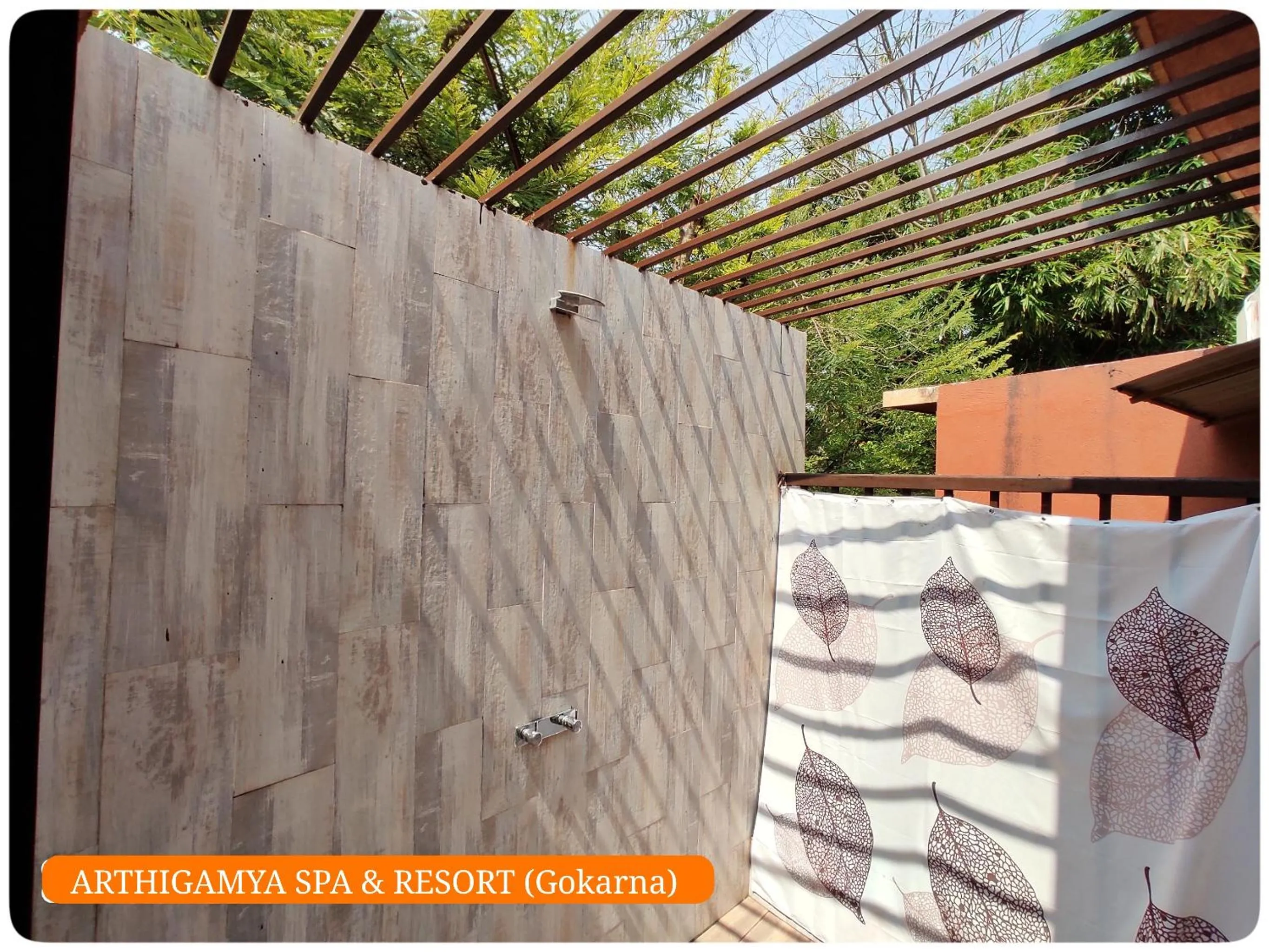 Open Air Bath in Arthigamya Spa & Resort