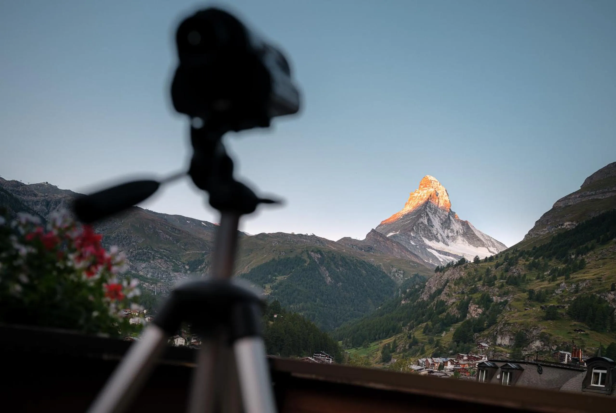 Balcony/Terrace in Hotel Bella Vista Zermatt
