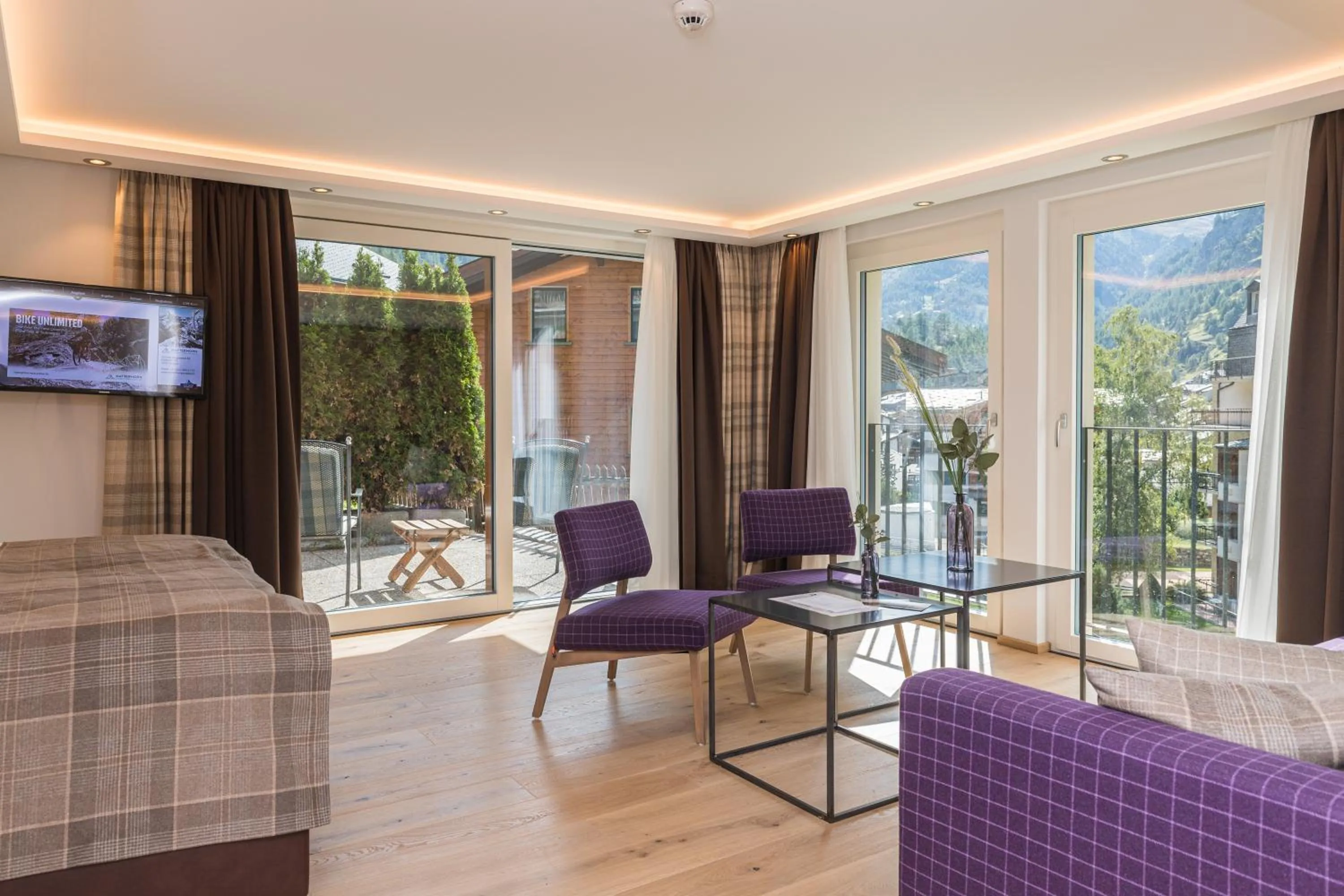 Living room in Hotel Bella Vista Zermatt