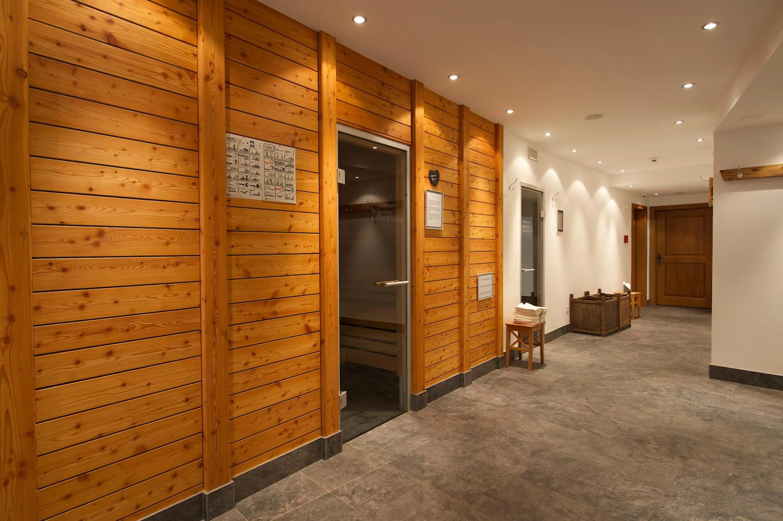 Sauna in Hotel Bella Vista Zermatt