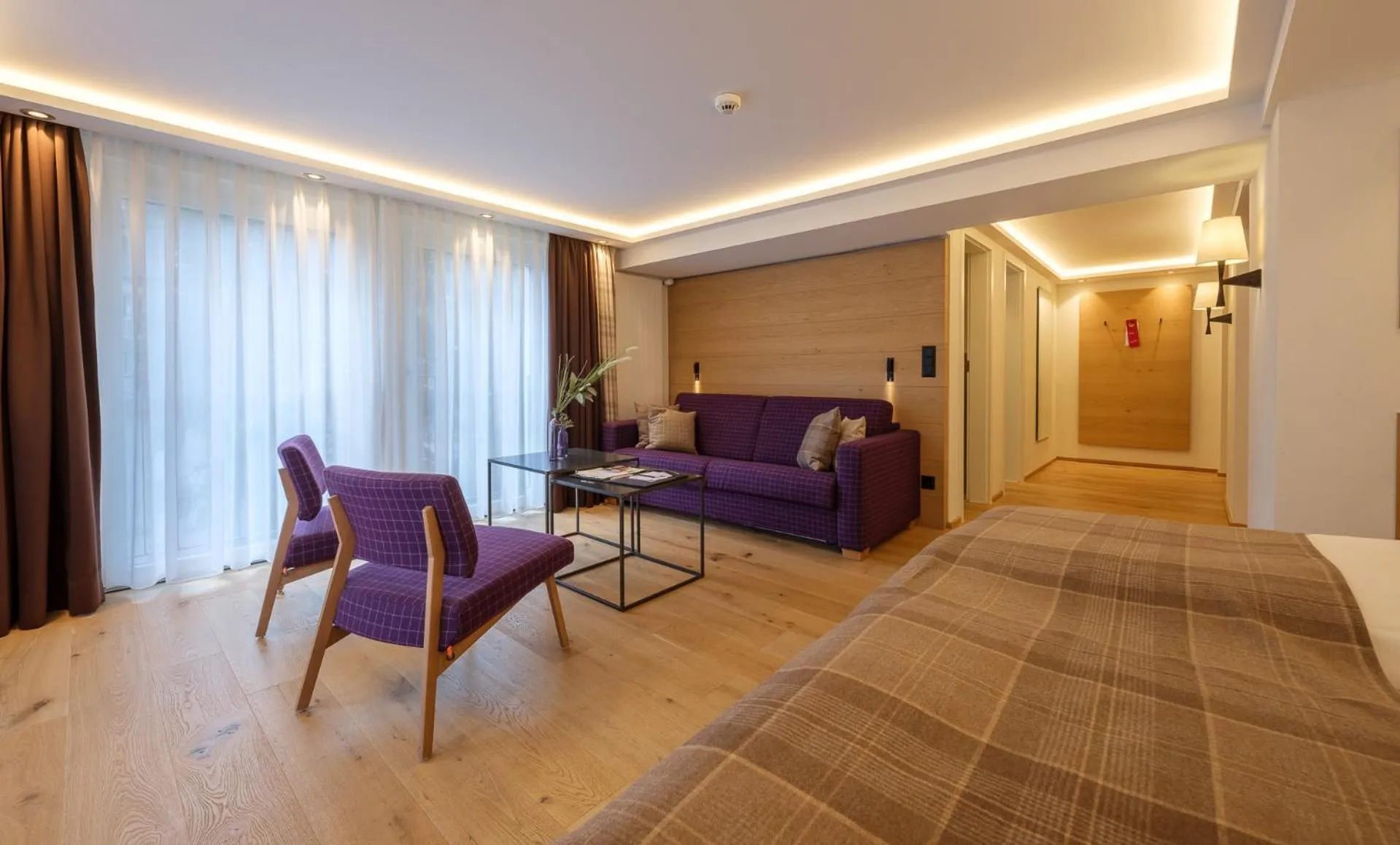 Photo of the whole room in Hotel Bella Vista Zermatt