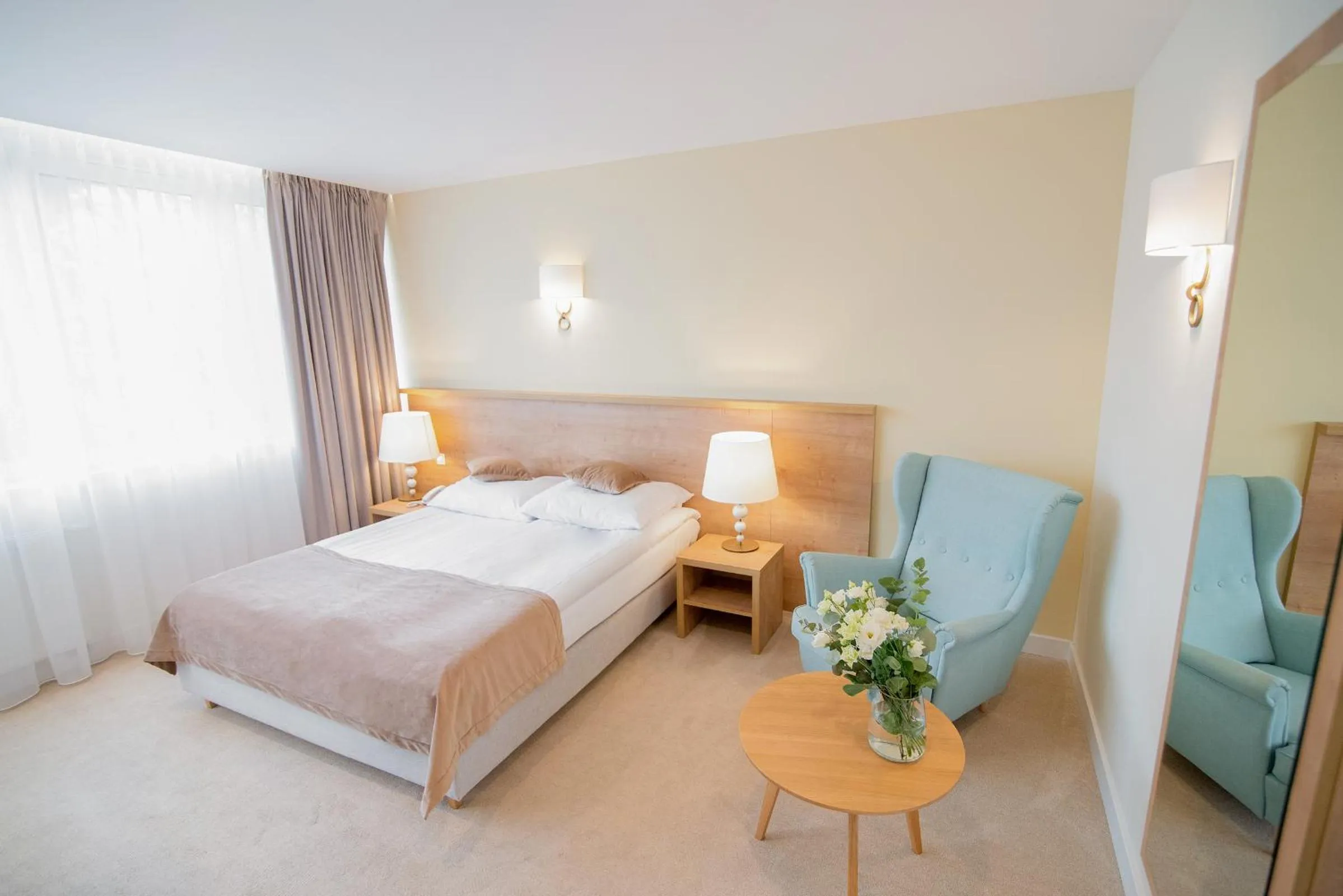 Bed in W Sercu Krakowa Aparthotel