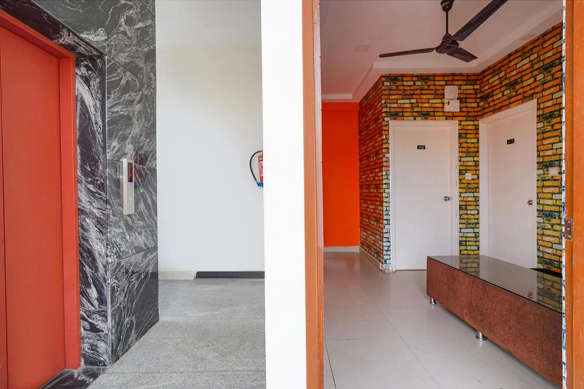 Lobby or reception in FabHotel Kings Suites Banaswadi