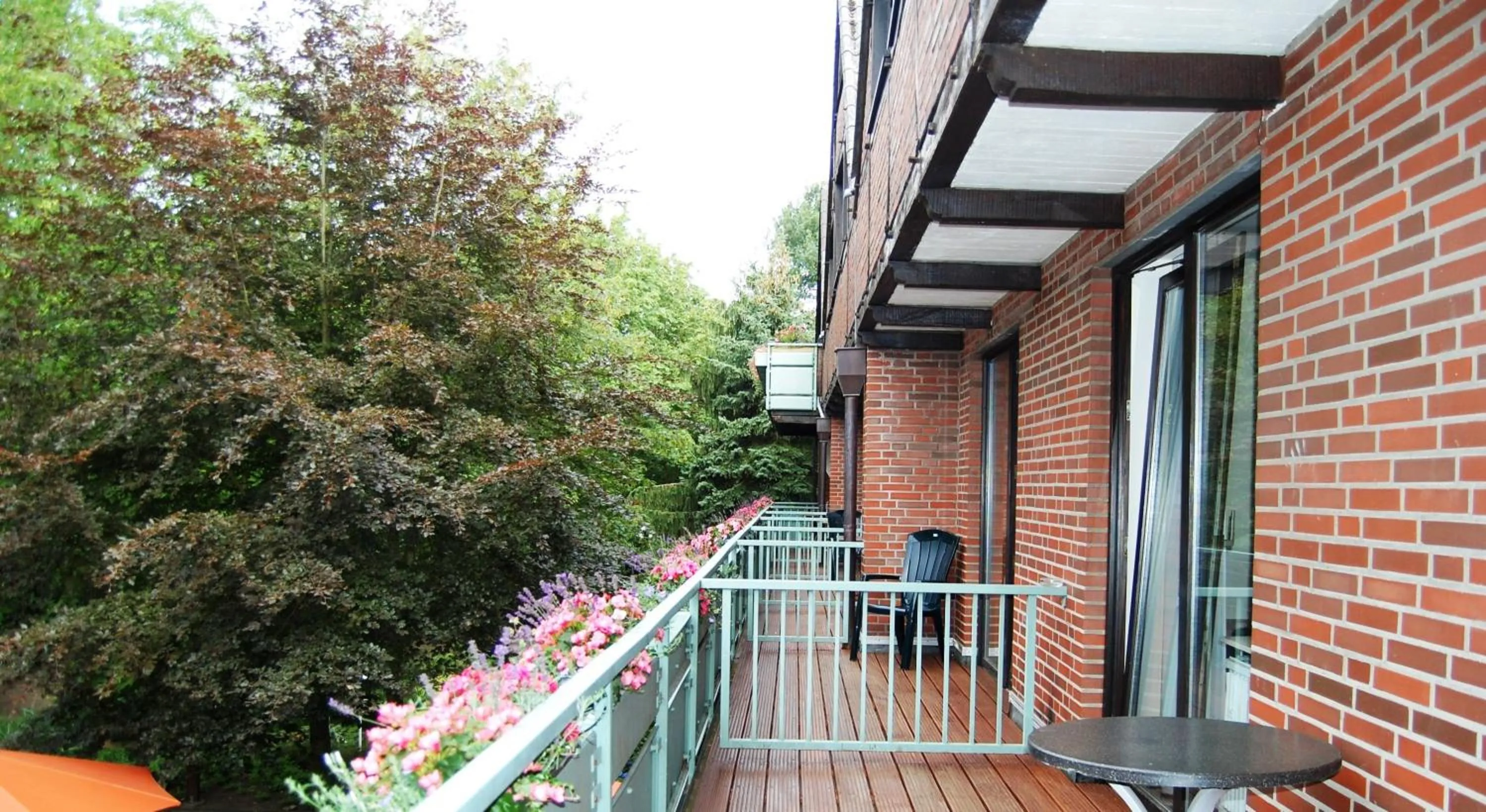 Balcony/Terrace in Landidyll Wilminks Parkhotel