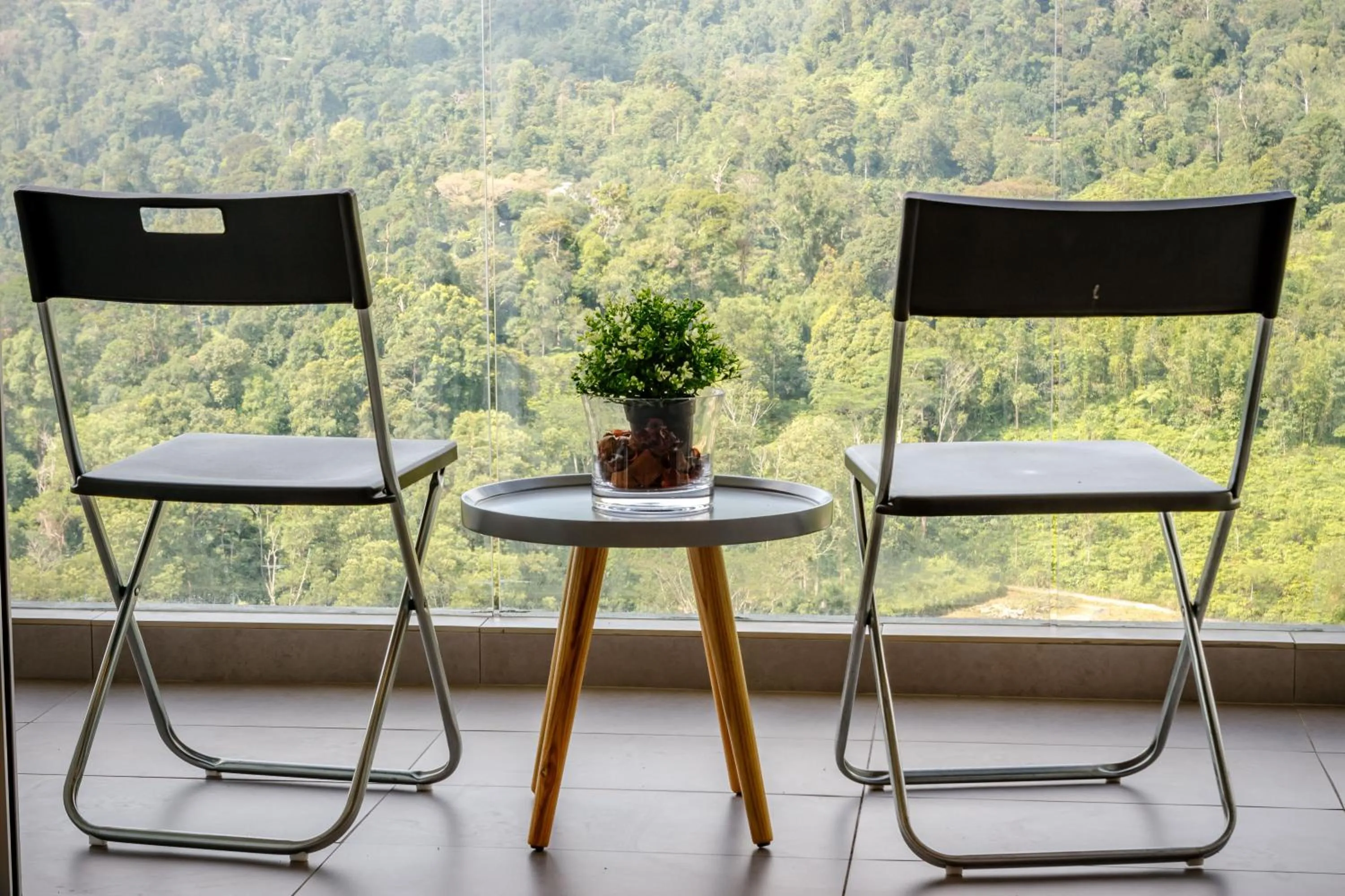 Balcony/Terrace in Genting Premium Suite Windmill Upon Hills by JAz Home Suites