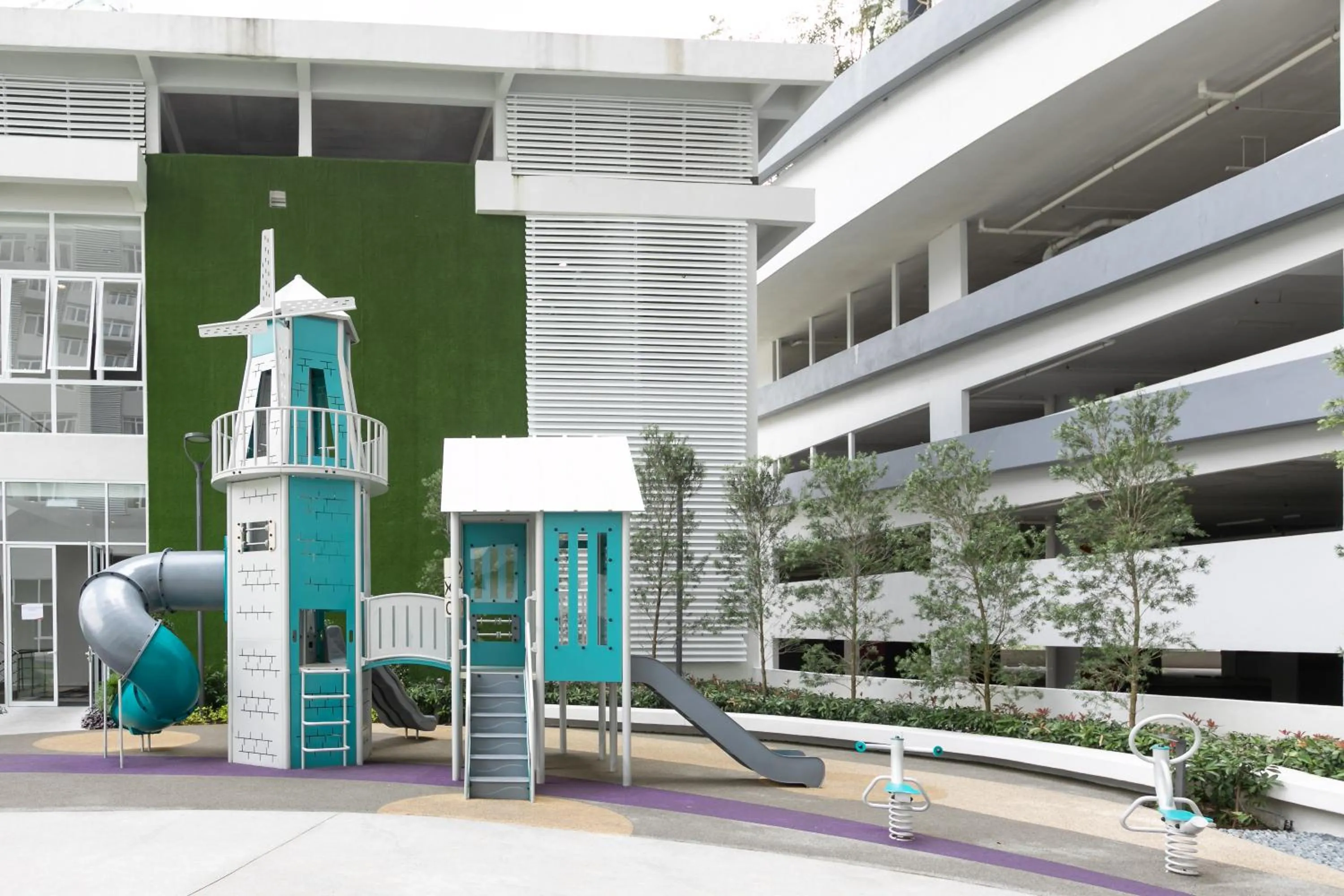 Children play ground in Genting Premium Suite Windmill Upon Hills by JAz Home Suites
