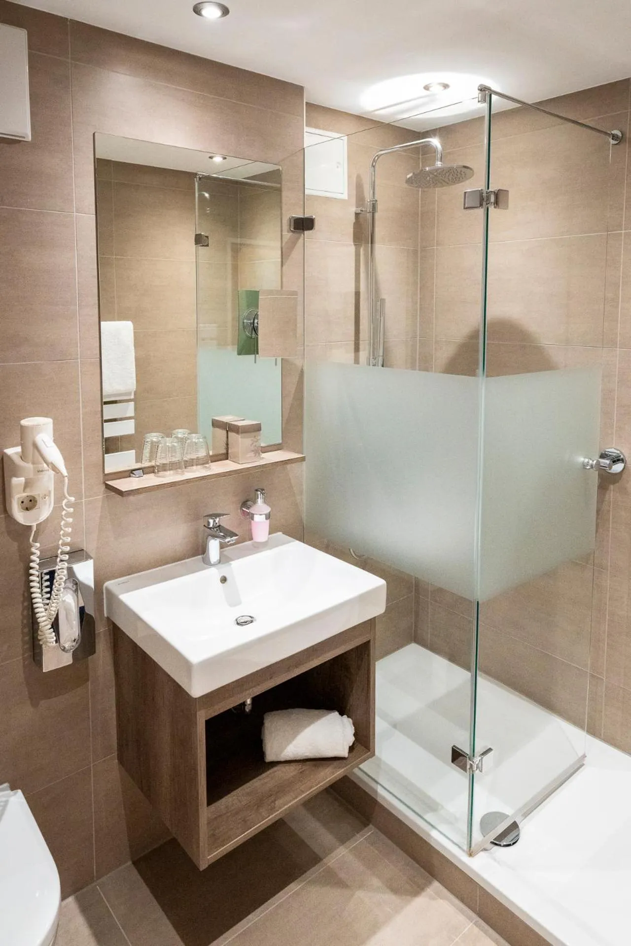 Shower in Hotel St. Georg