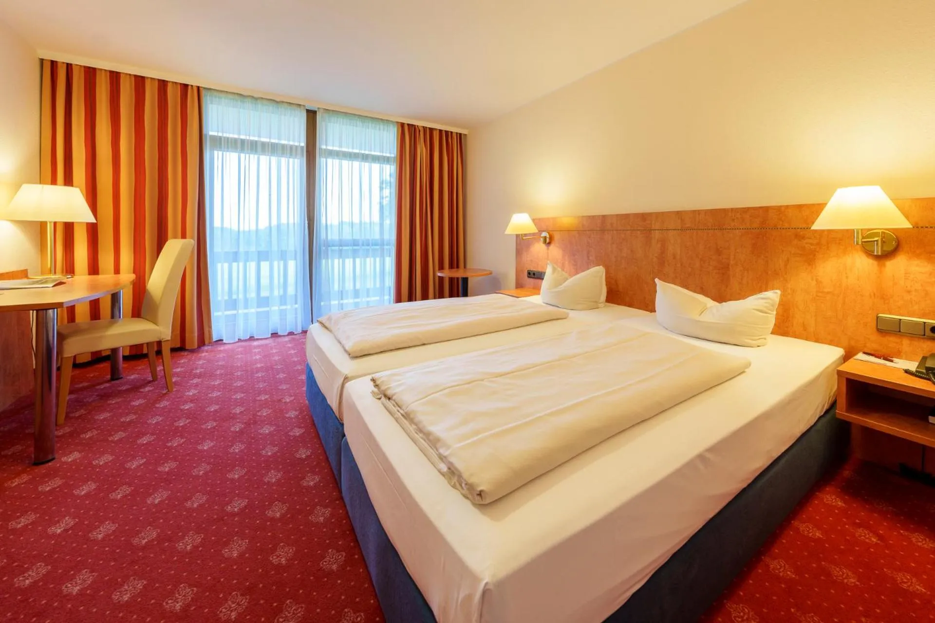 Bed in Hotel St. Georg