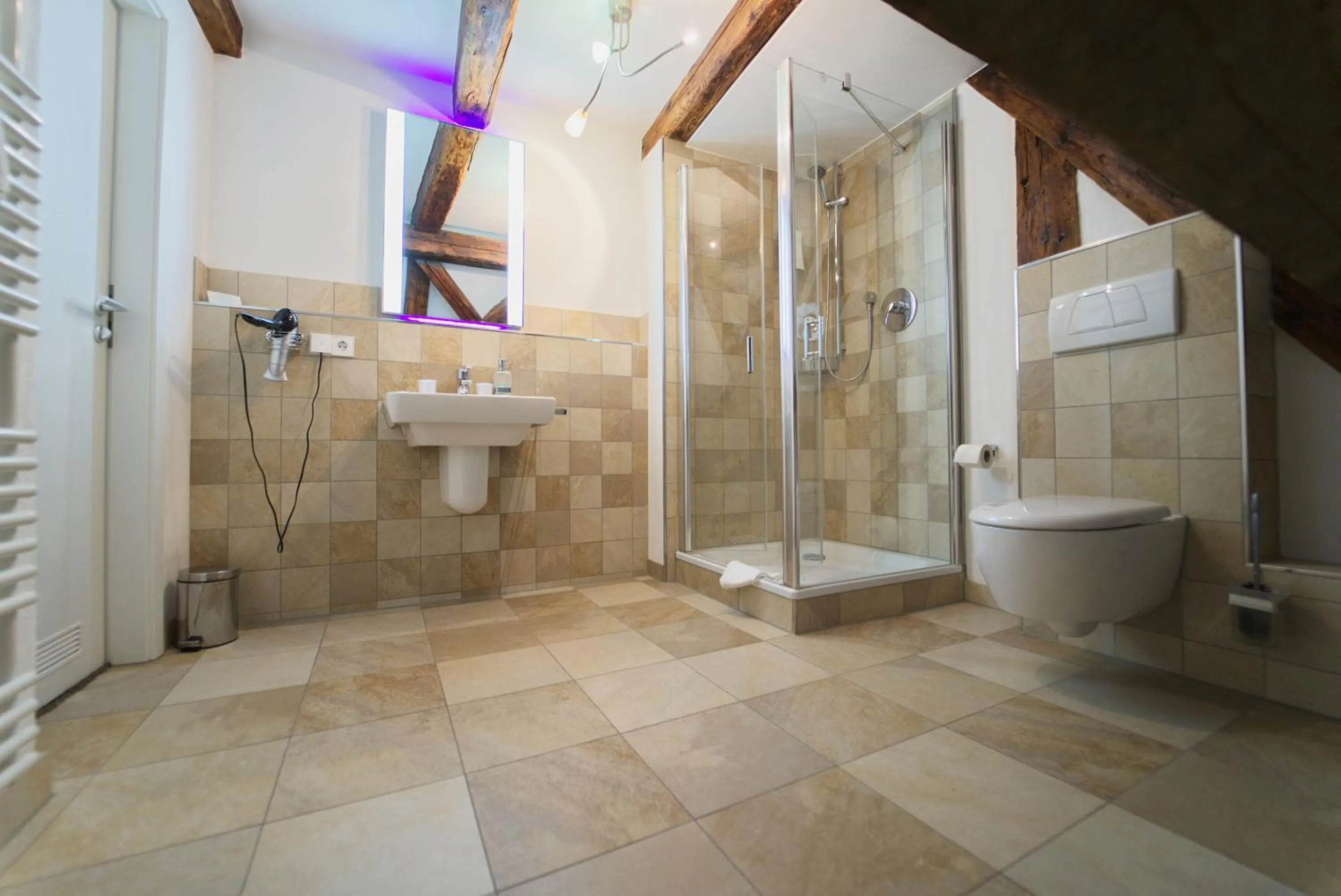 Bathroom in Soleiado Hotel