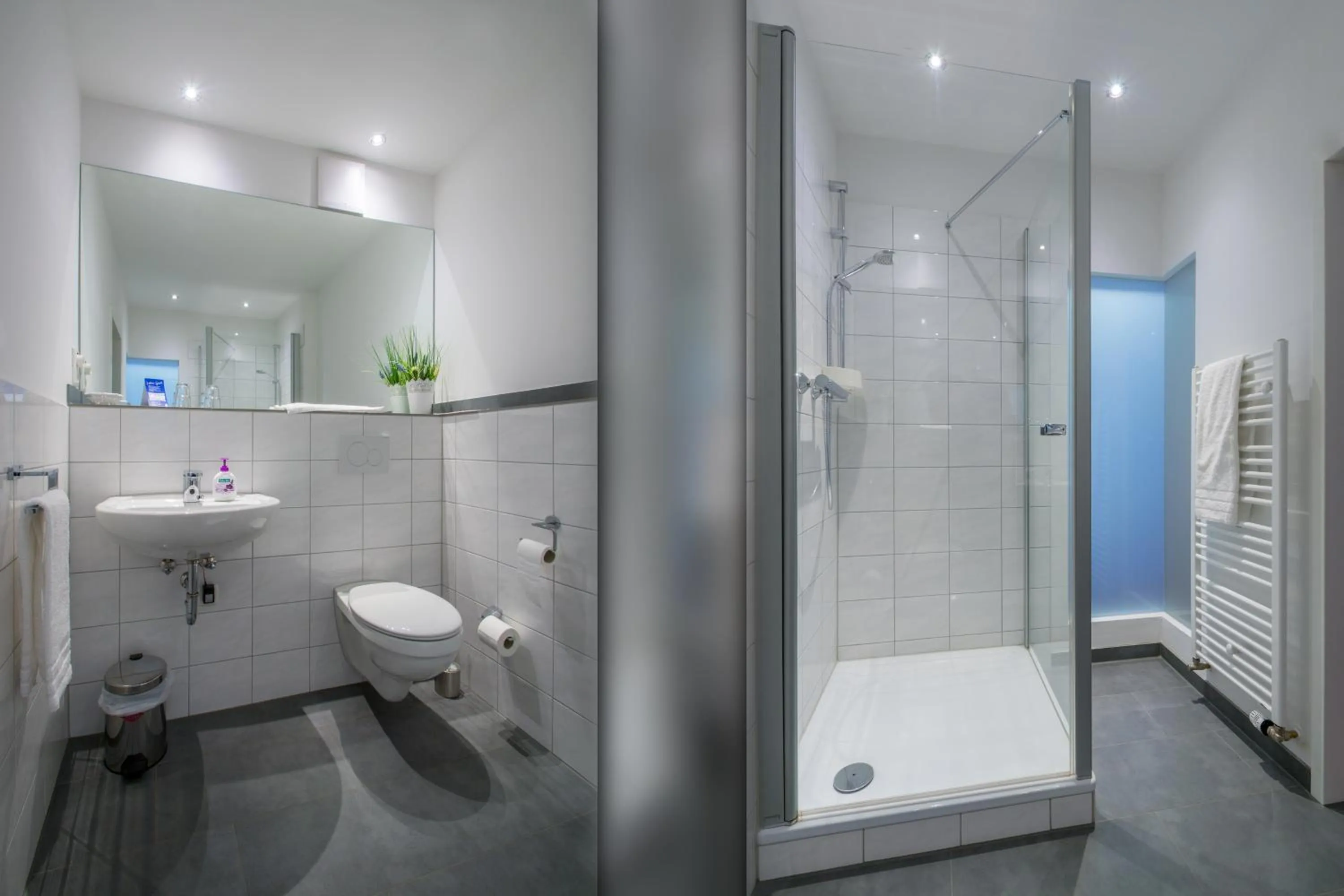 Shower in CVJM Hotel am Wollmarkt