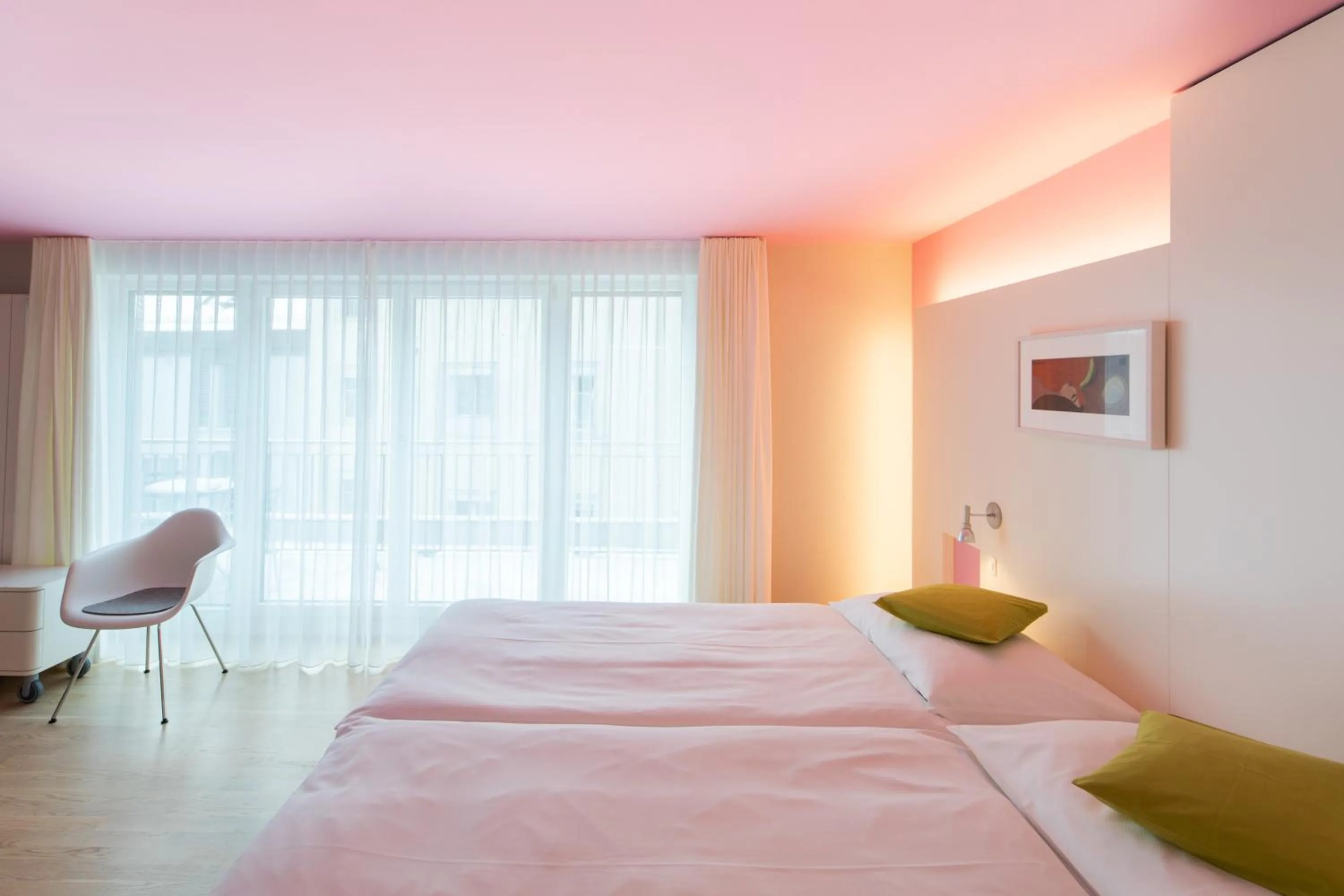 Living room, Bed in Hotel Dom