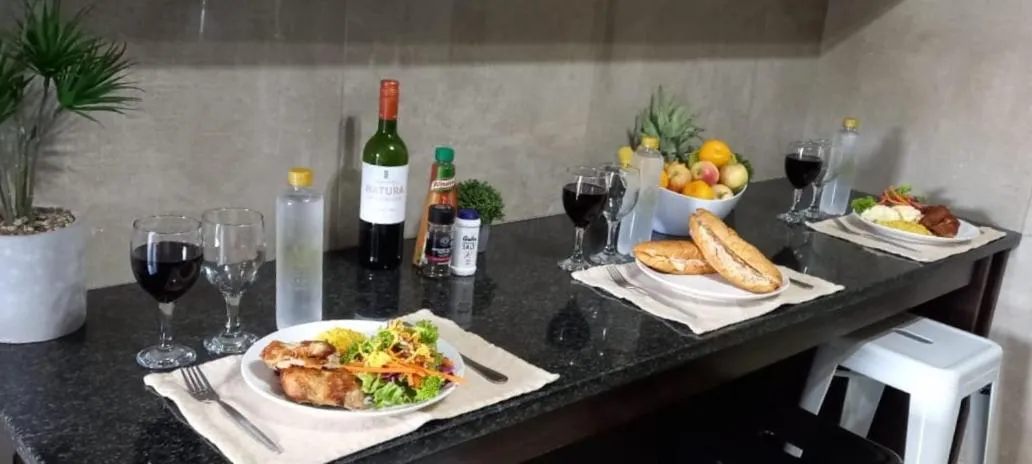 Communal kitchen in The Royal Prime Guest Lodge