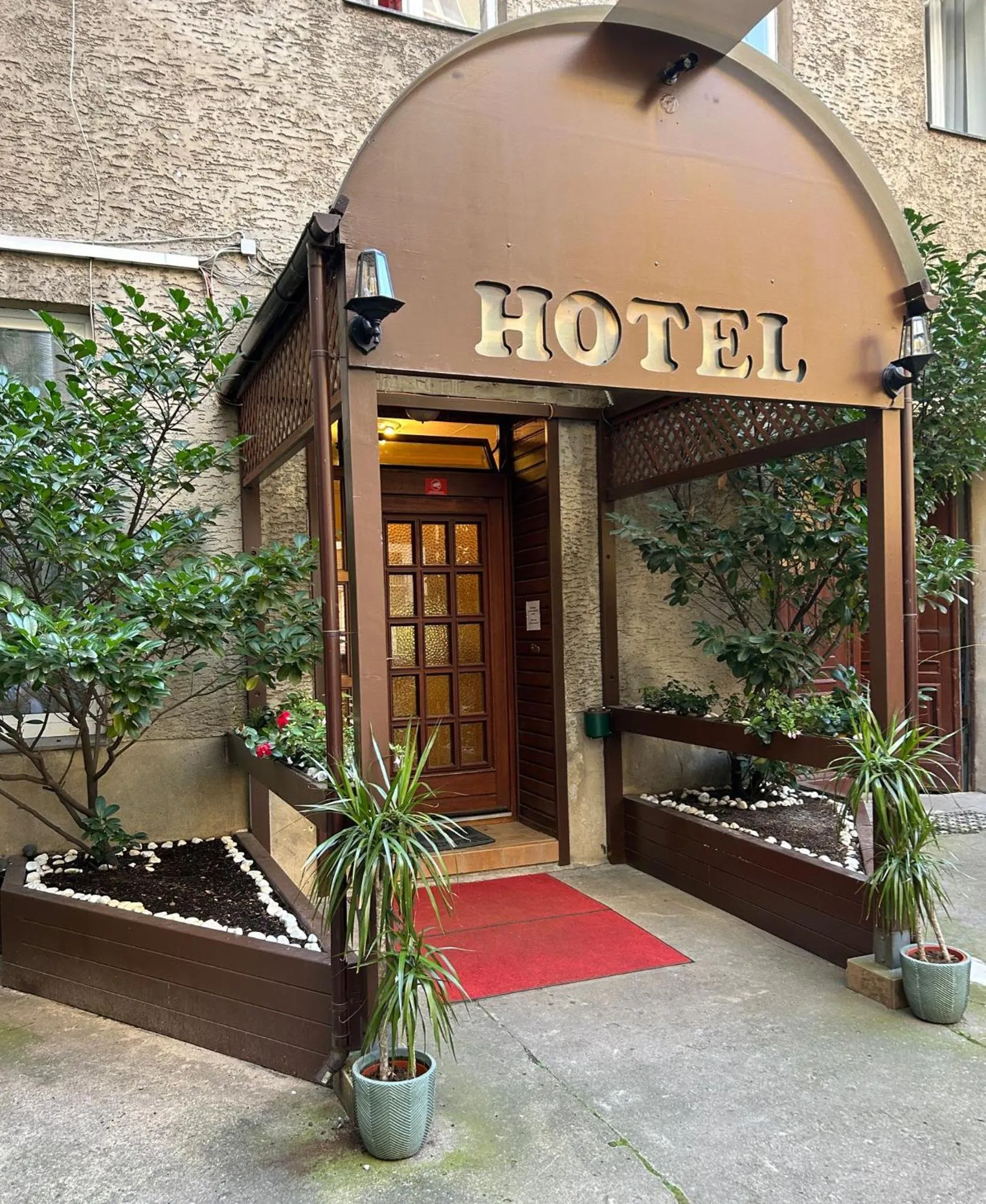 Property building in Hotel Adam