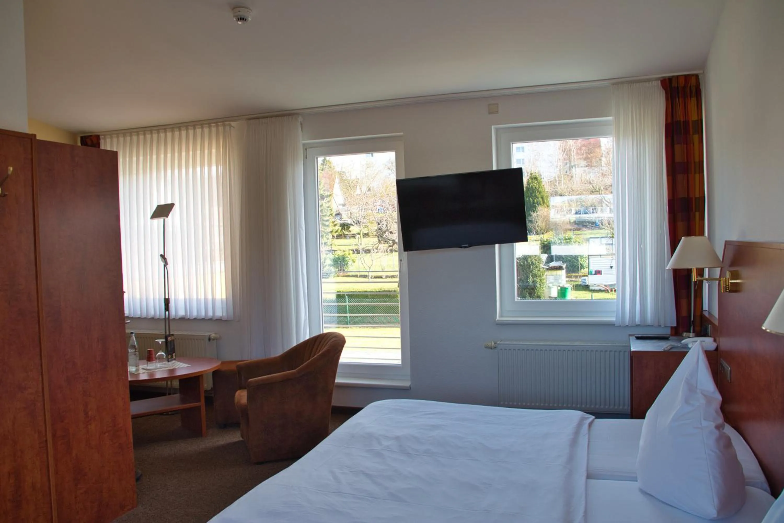 Bed in Hotel Quellenhof