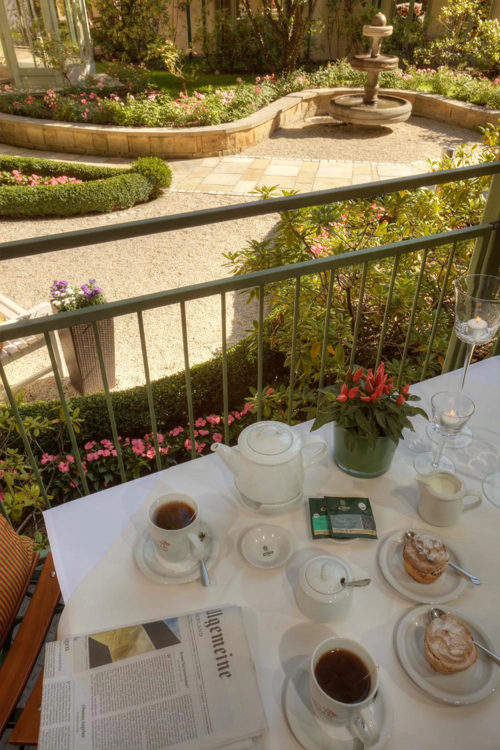 Balcony/Terrace in MAXIMILIAN MUNICH Apartments & Hotel