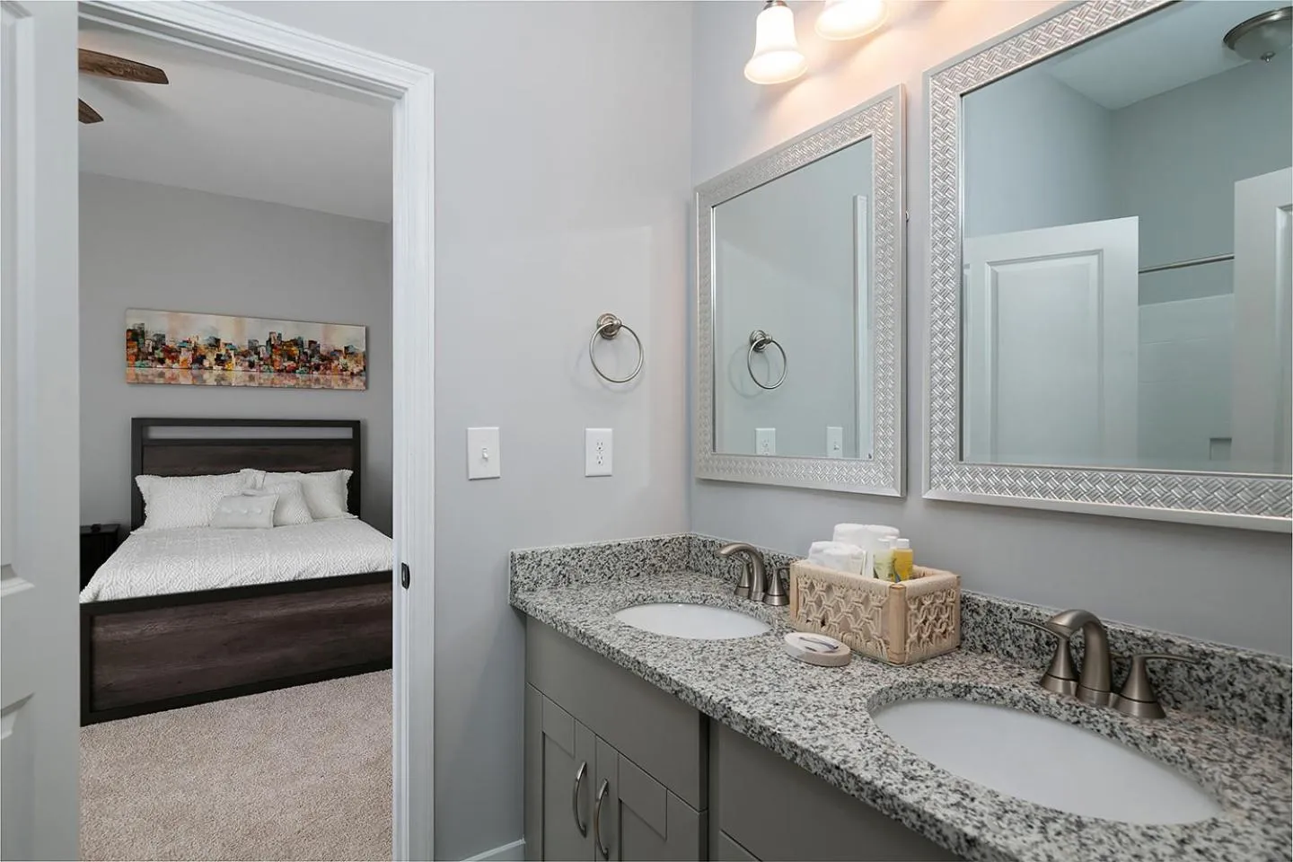 Bathroom, Bed in Atlanta Luxury Vacation Home by Downtown & Airport