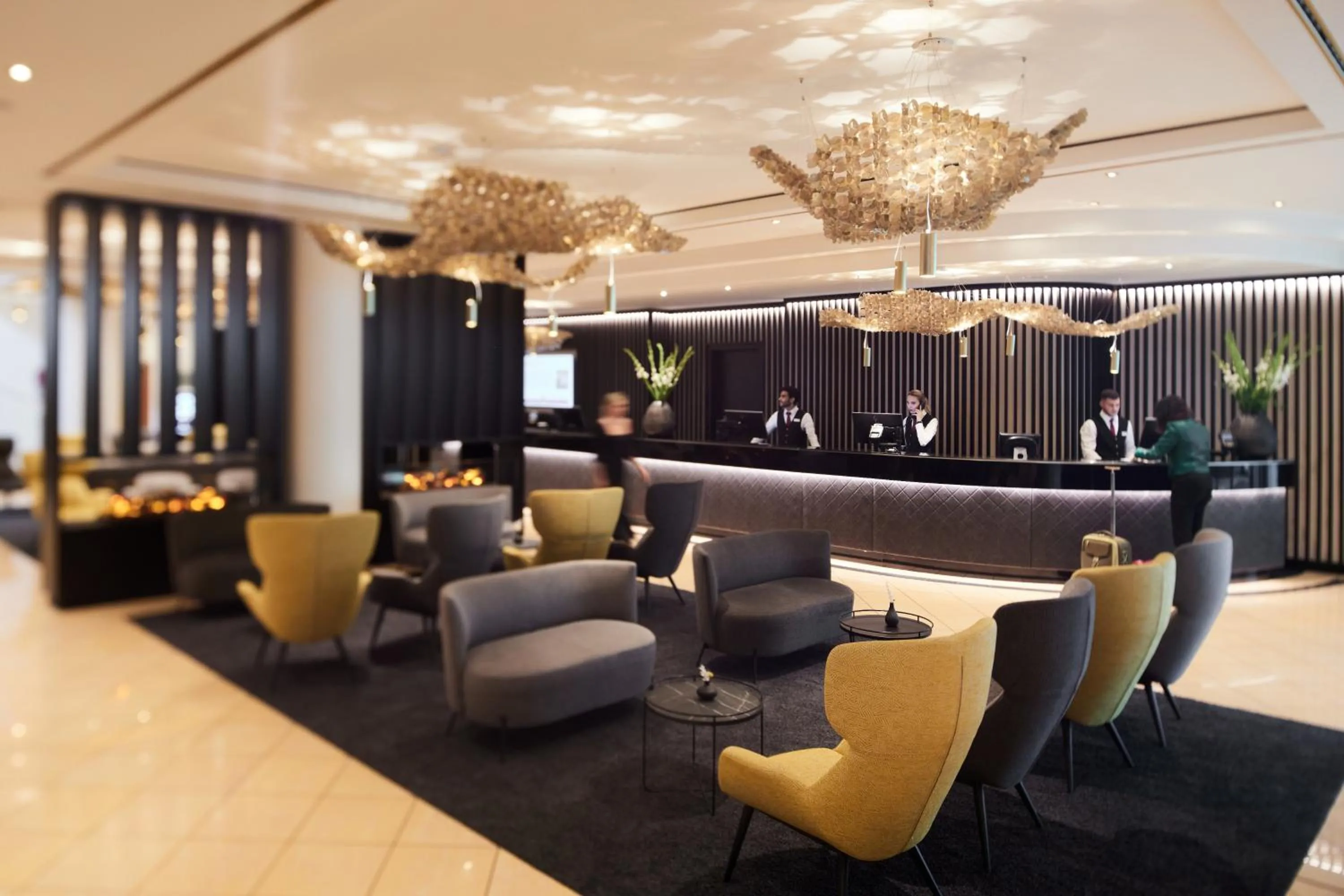 Lobby or reception in Hotel ESPERANTO Kongress- und Kulturzentrum Fulda