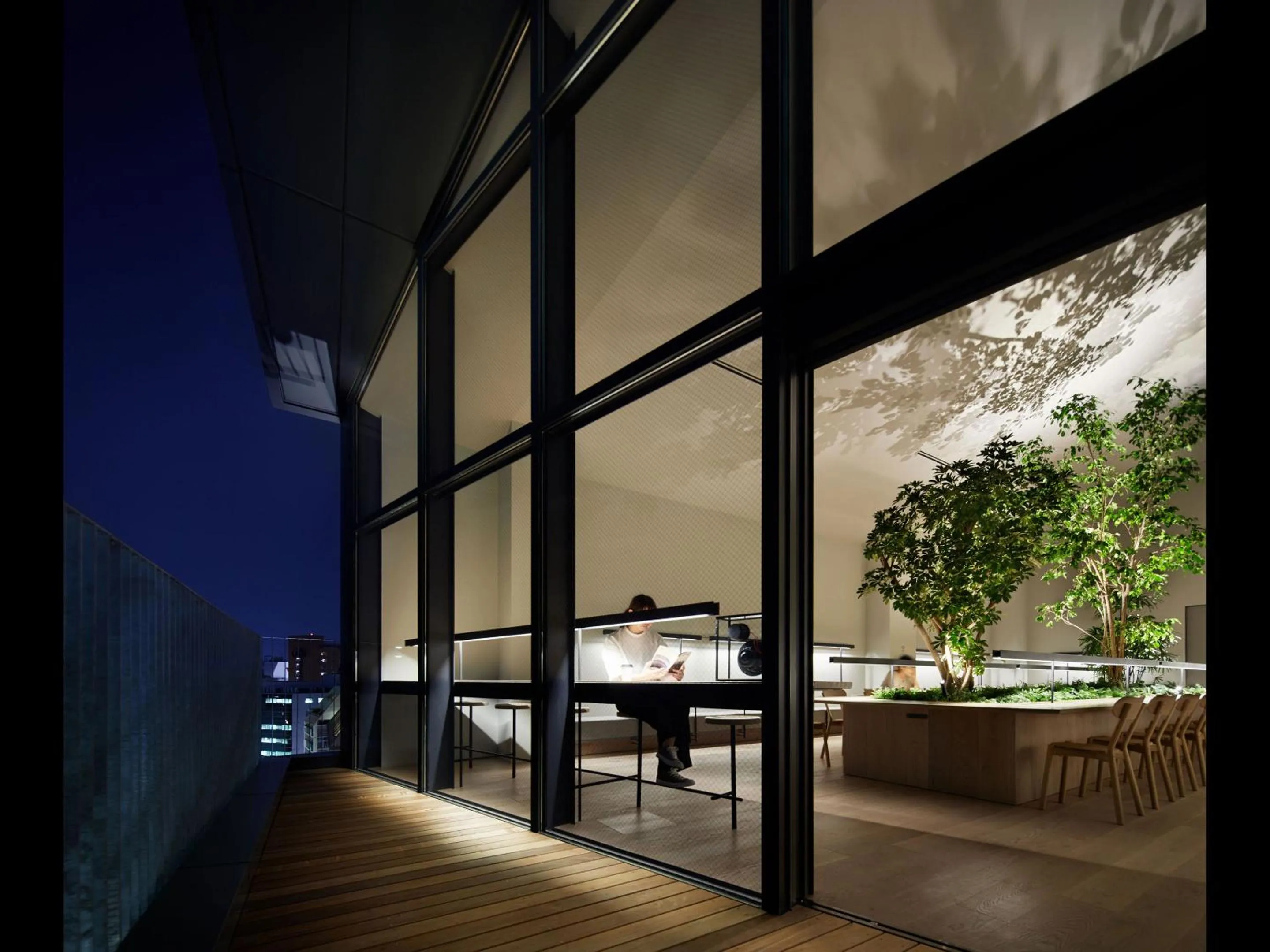 Lobby or reception in 9h nine hours Hakata station