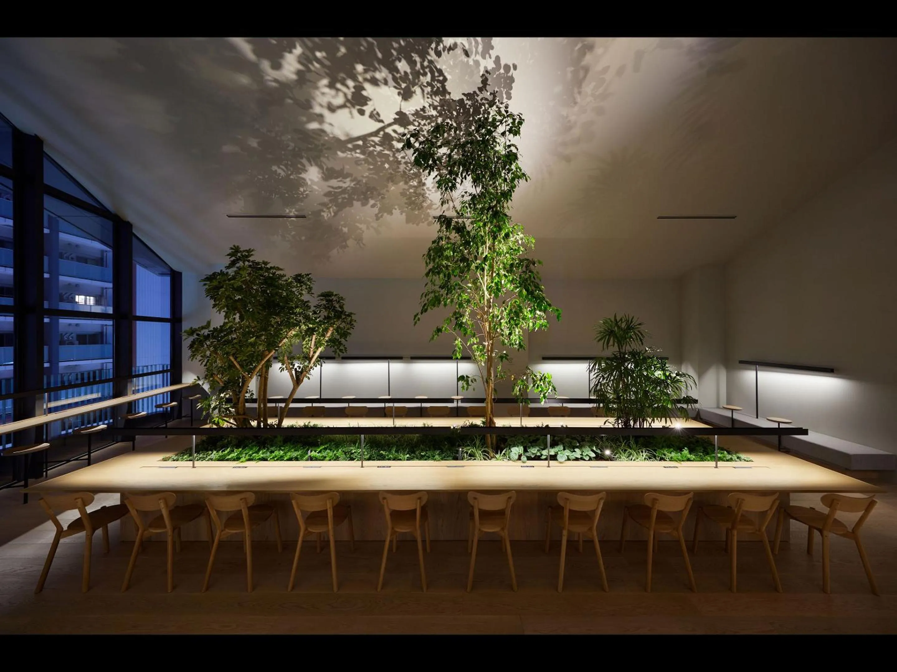 Lobby or reception in 9h nine hours Hakata station