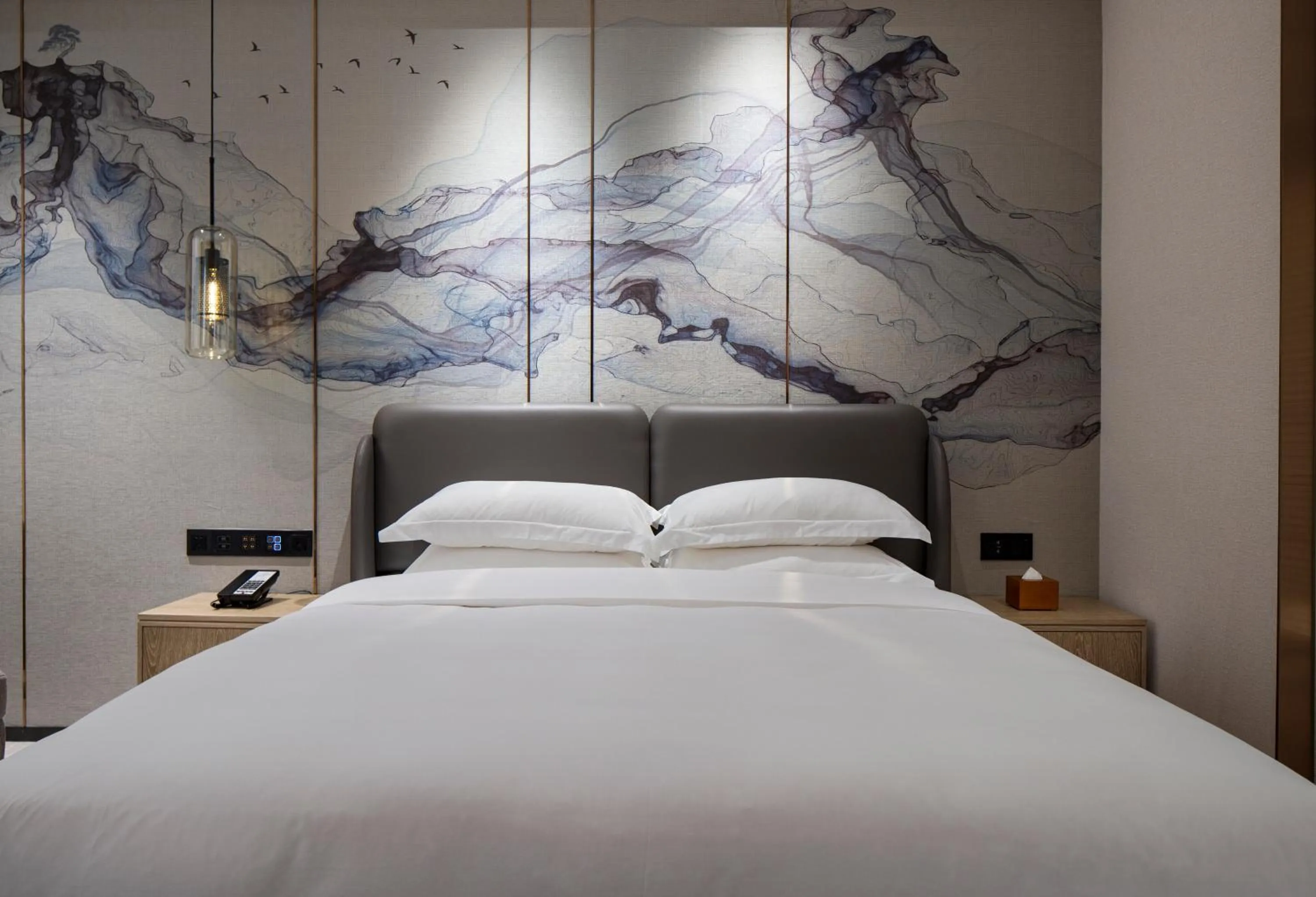 Bed in Paco Hotel Jinfeng Metro Guangzhou