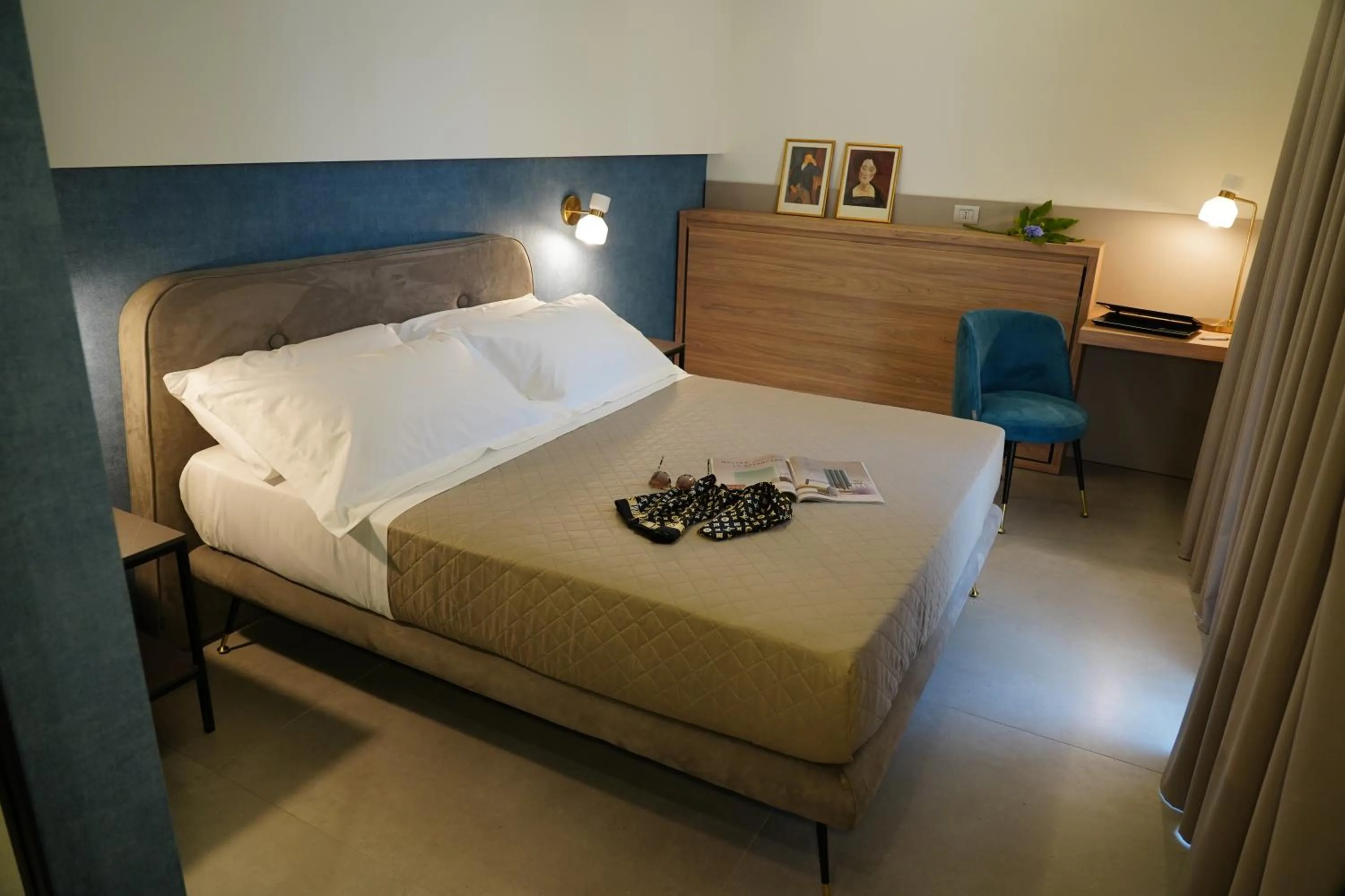 Bed in 10 Catalani Rooms