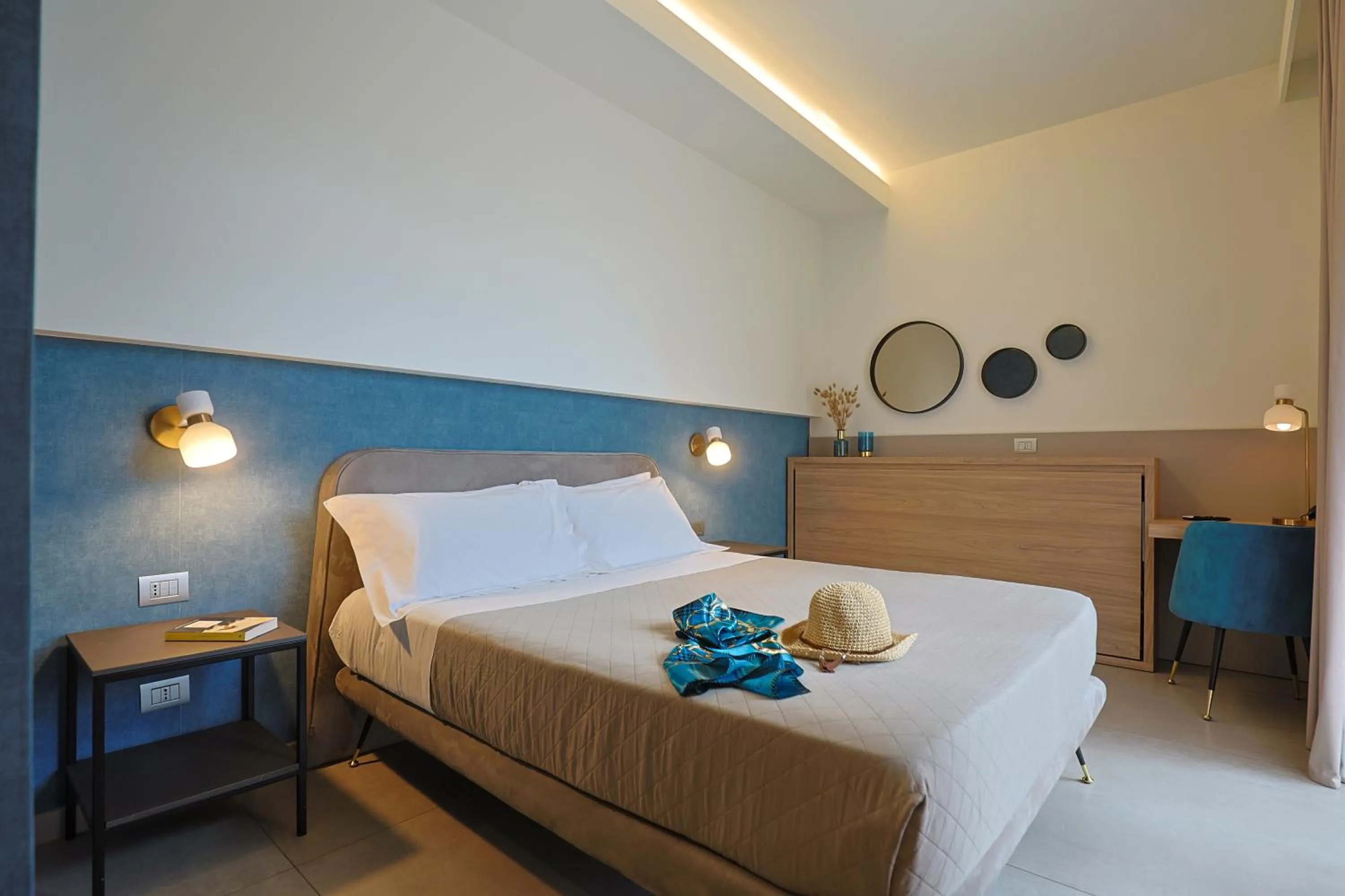 Bed in 10 Catalani Rooms