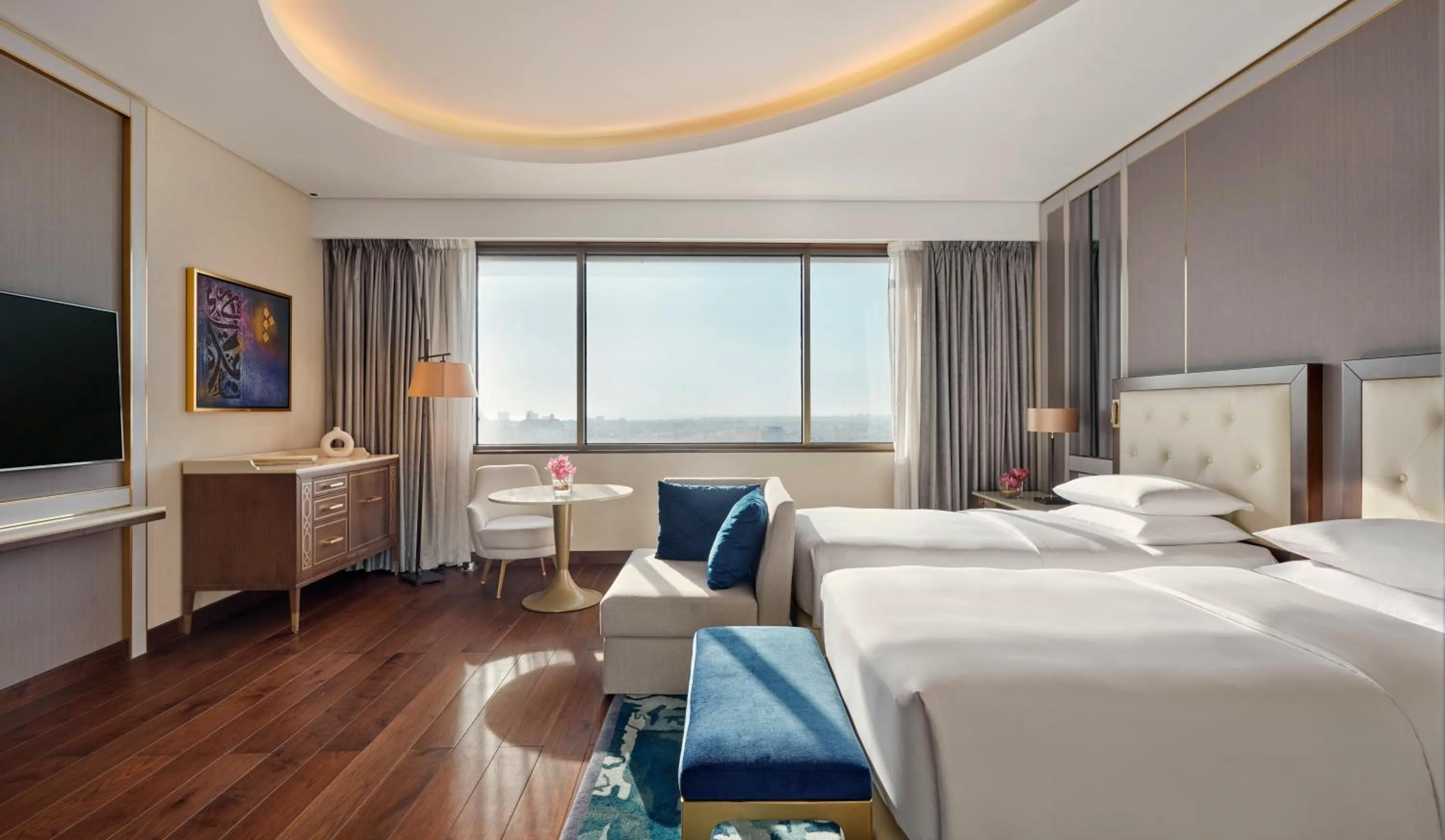 Bed in Grand Hyatt Al Khobar Hotel and Residences