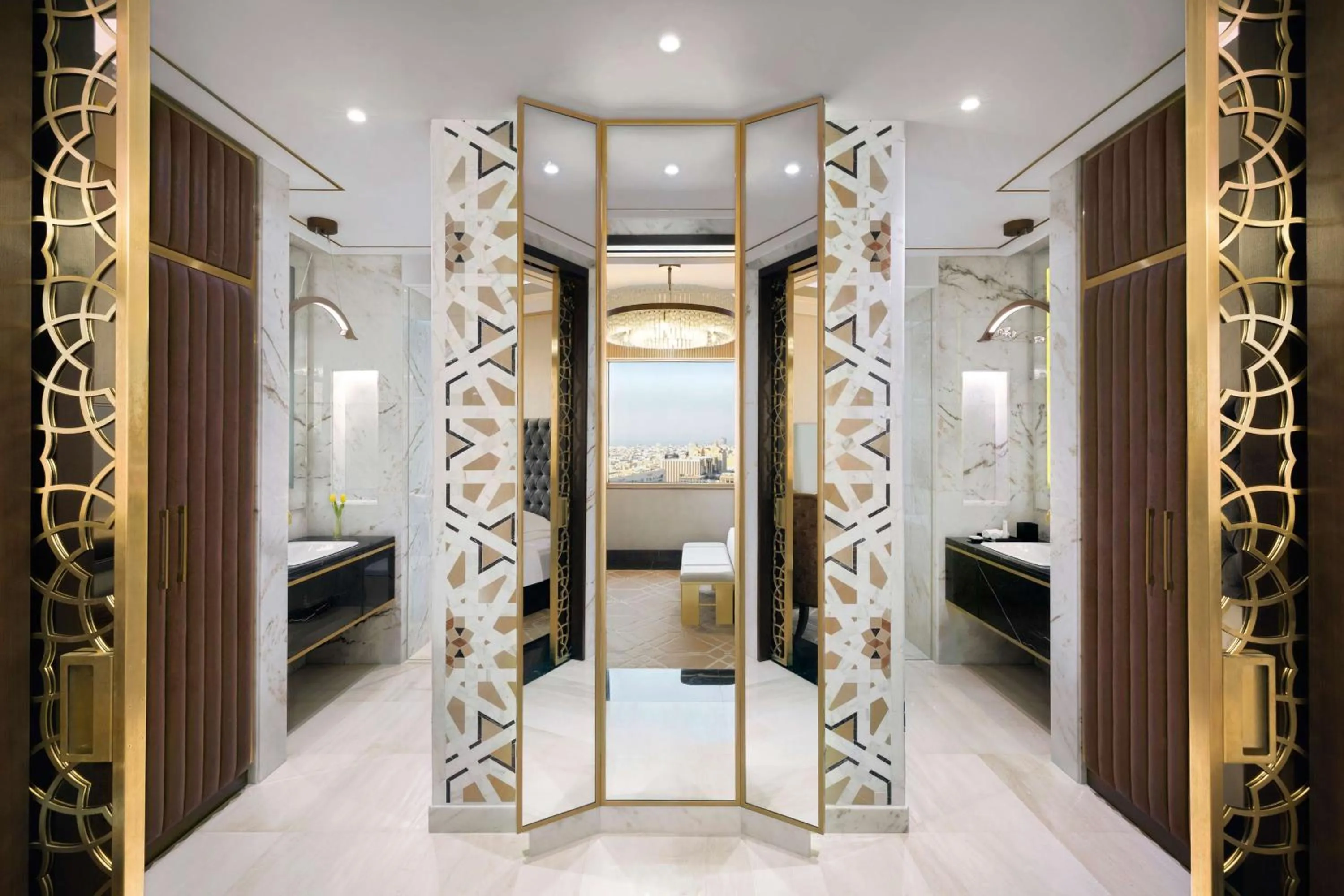 Bathroom, Bed in Grand Hyatt Al Khobar Hotel and Residences