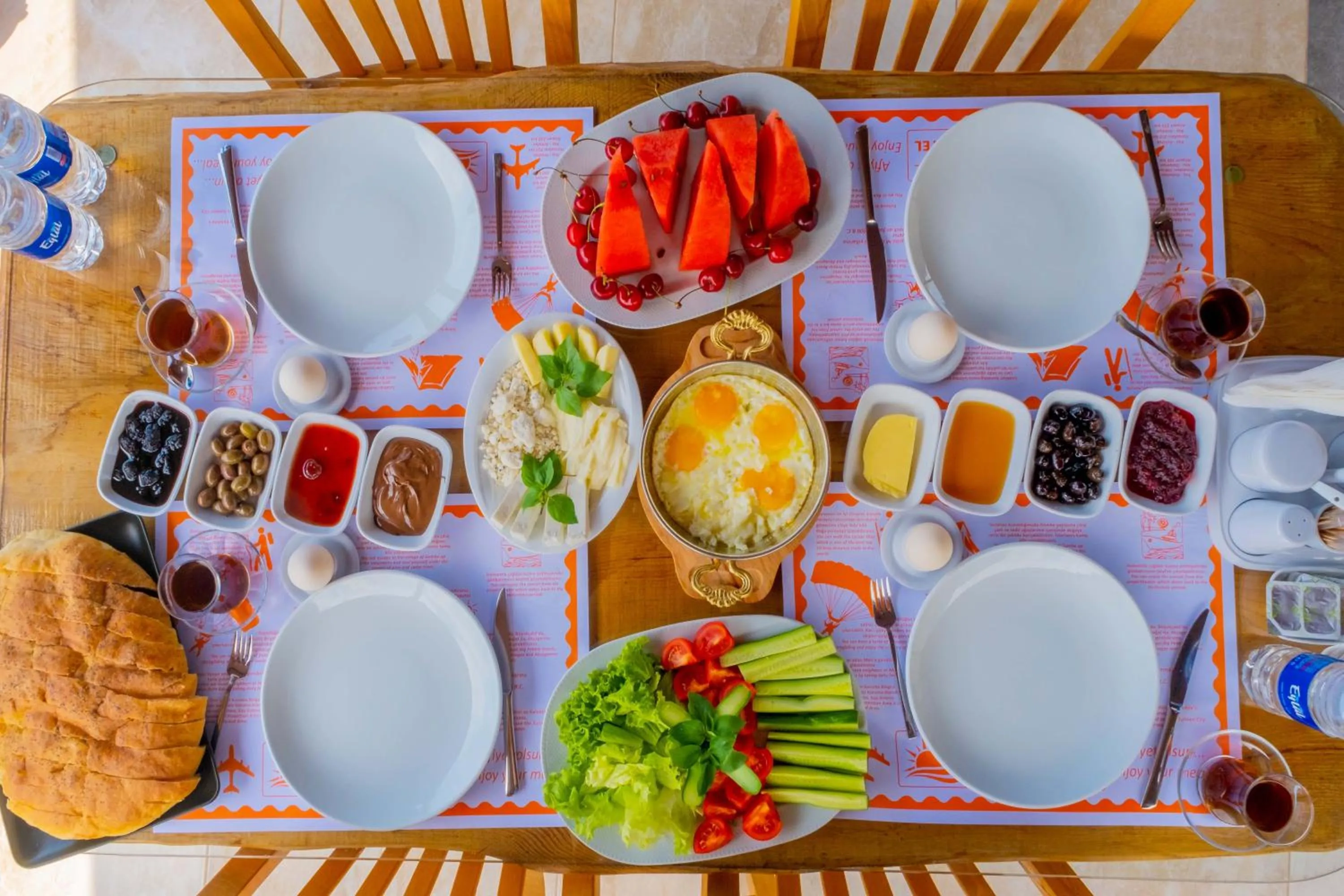 Breakfast in Kaş Sun Glare Hotel
