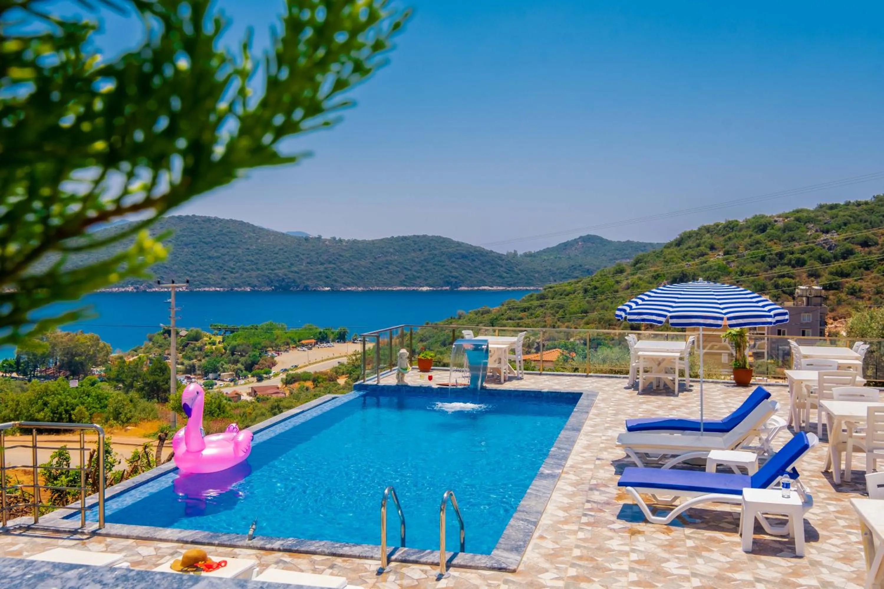 Swimming pool in Kaş Sun Glare Hotel