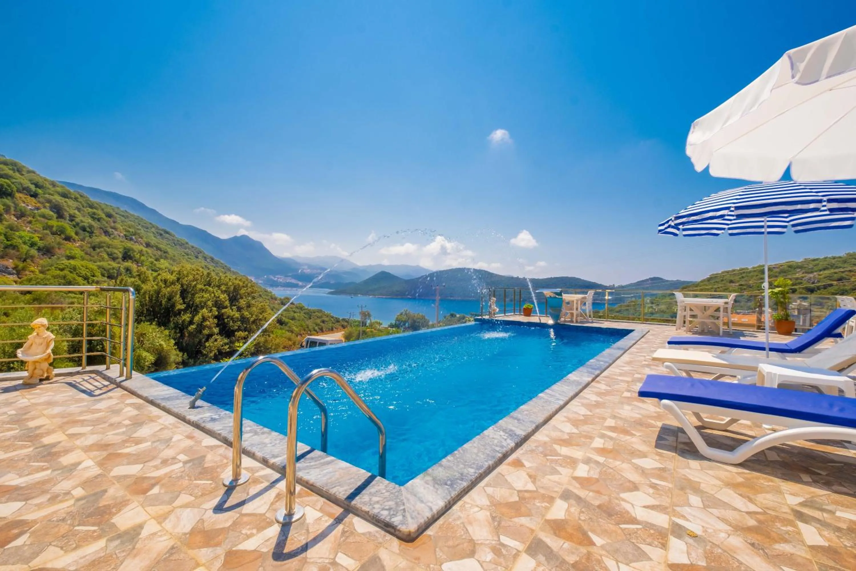 Swimming pool in Kaş Sun Glare Hotel