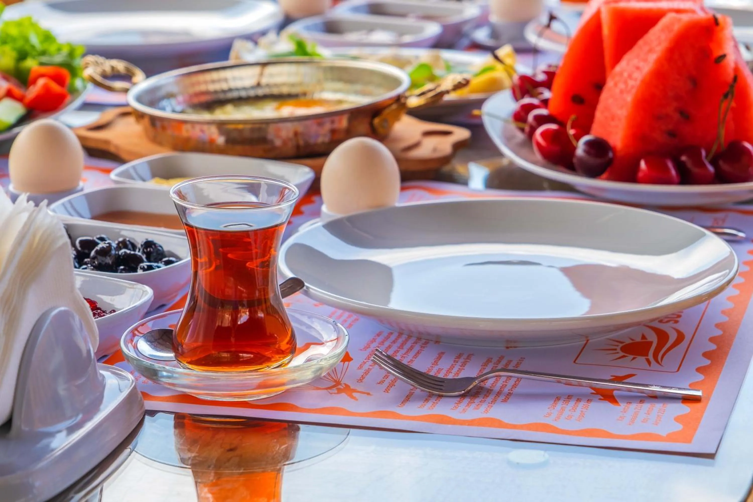 Breakfast in Kaş Sun Glare Hotel