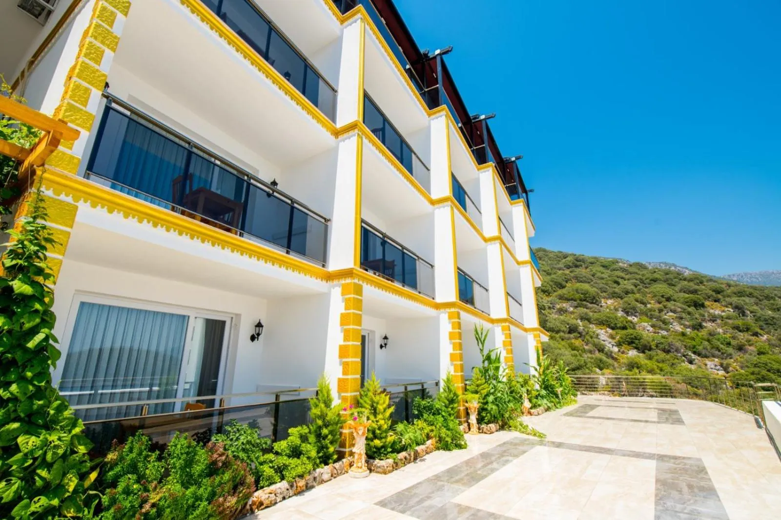 Property building in Kaş Sun Glare Hotel