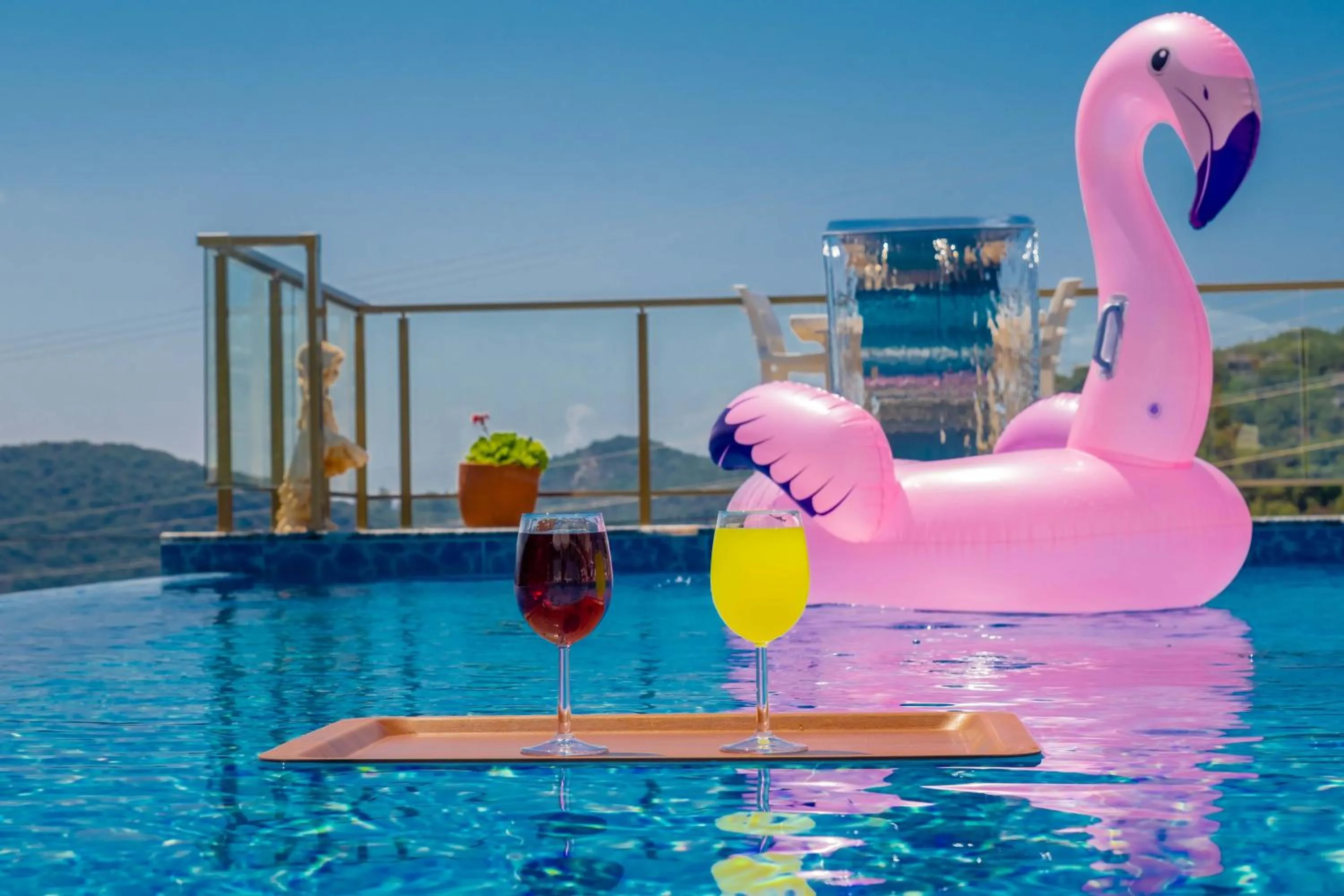 Swimming pool in Kaş Sun Glare Hotel