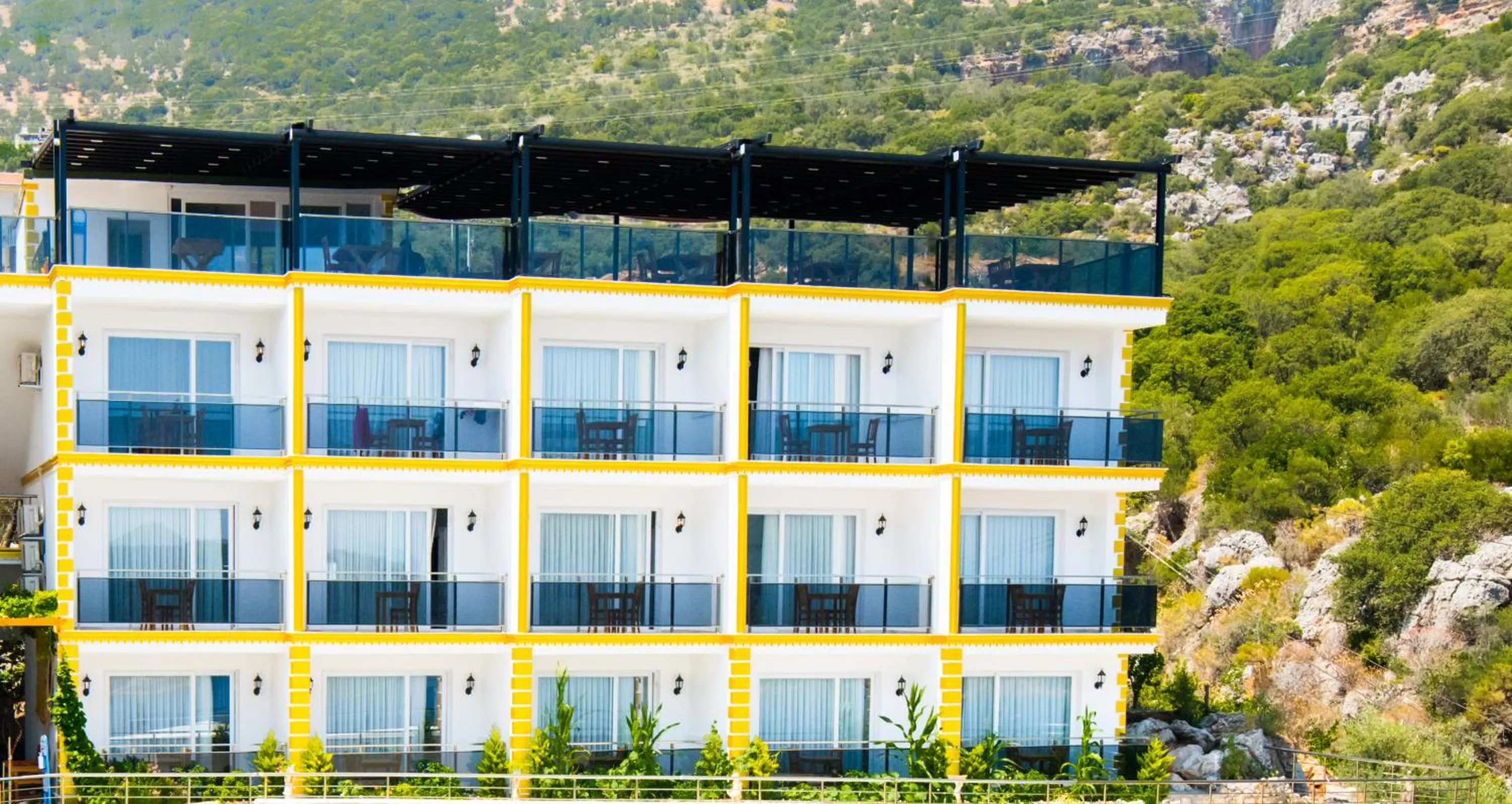 Property building in Kaş Sun Glare Hotel