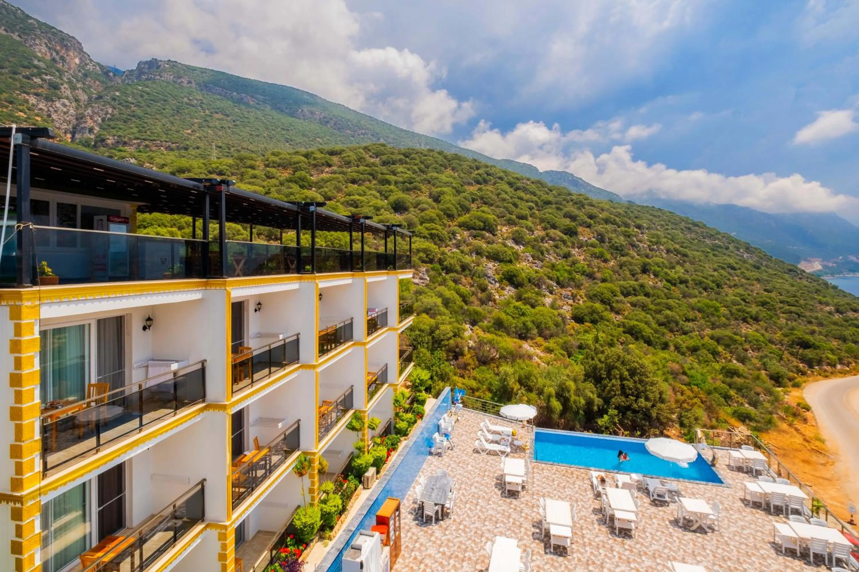 Property building in Kaş Sun Glare Hotel