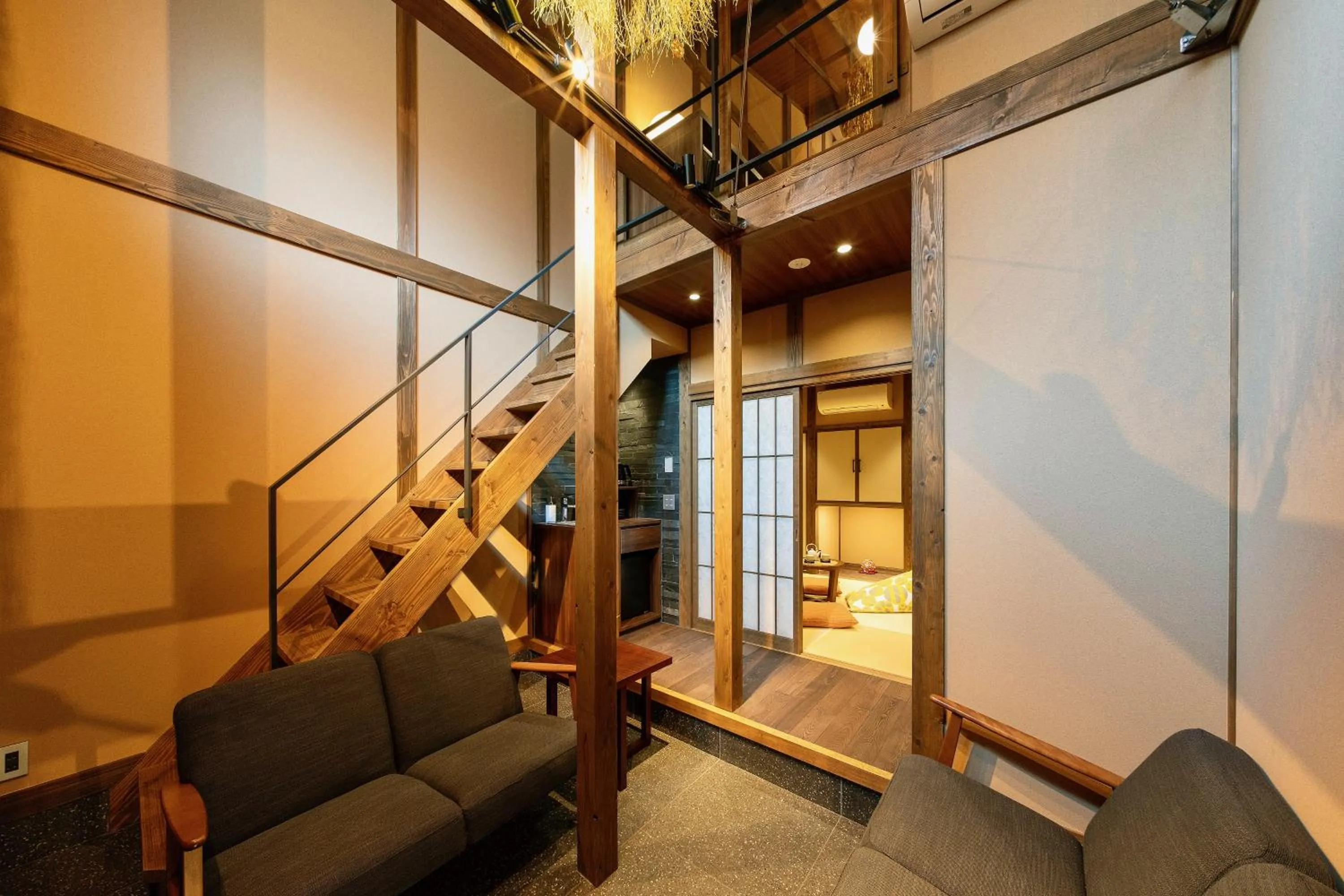 Seating area in Kagabi Machiya House