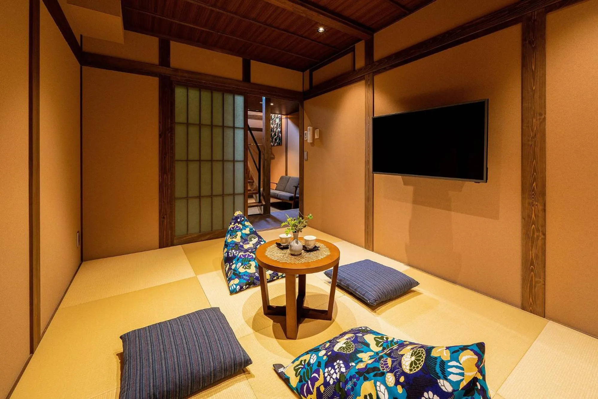 Living room in Kagabi Machiya House