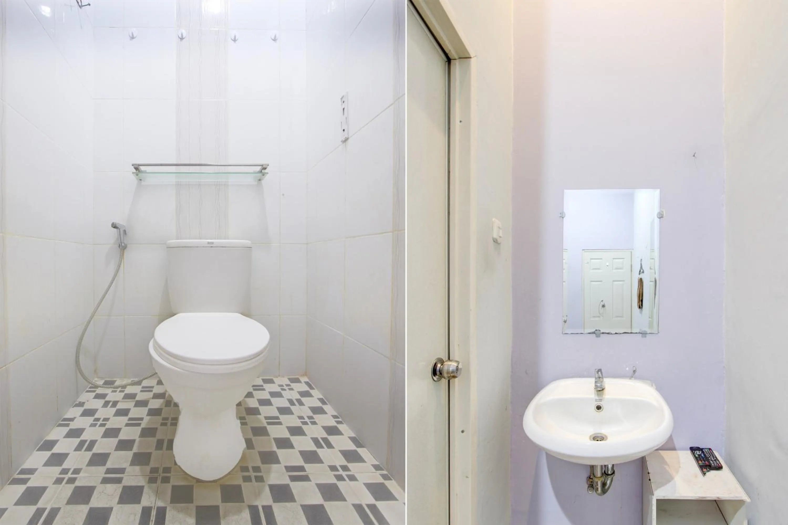 Bathroom in Hotel O Prawirotaman Near Keraton Yogyakarta Formerly Paris Guesthouse