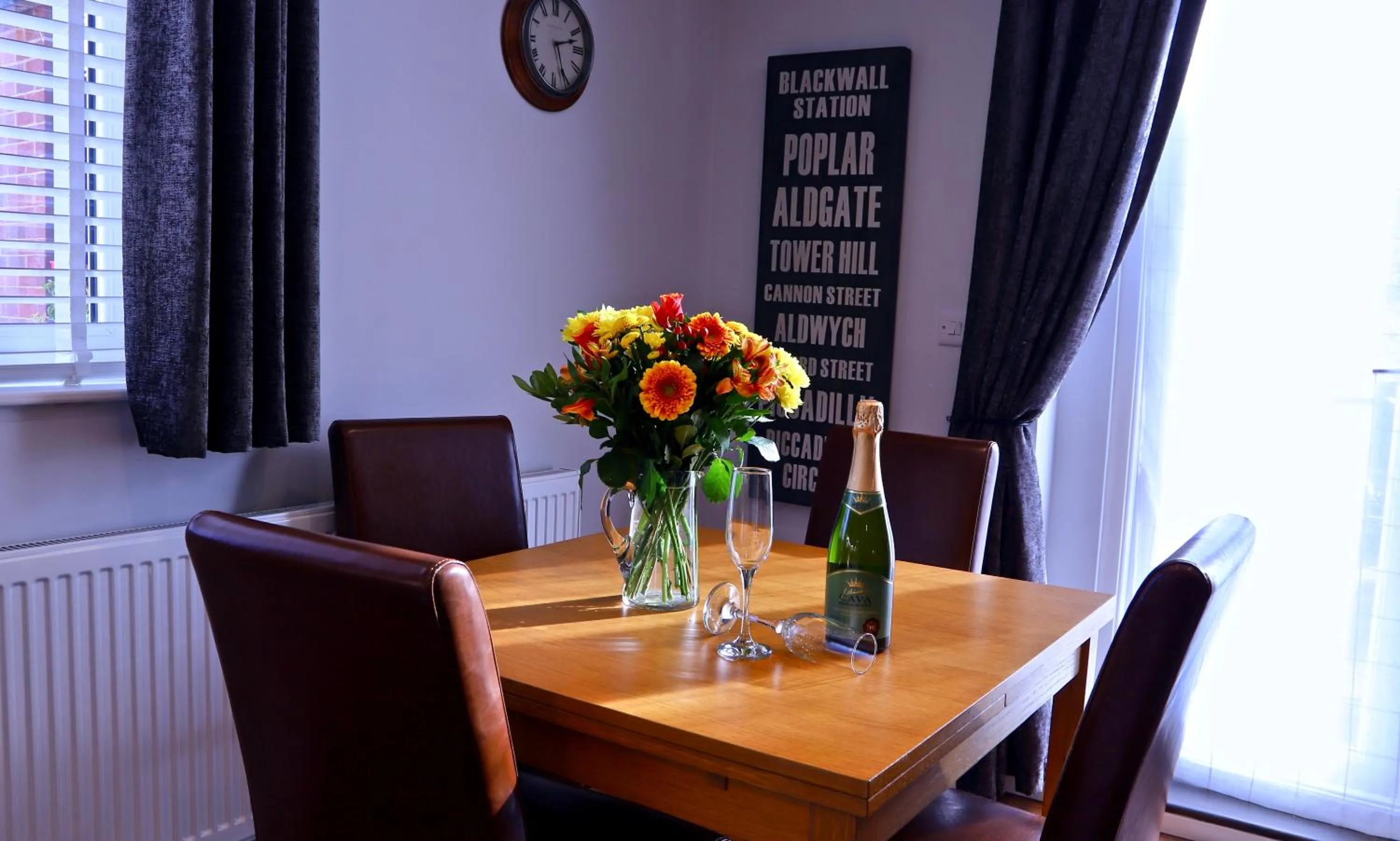 Living room in River Mist