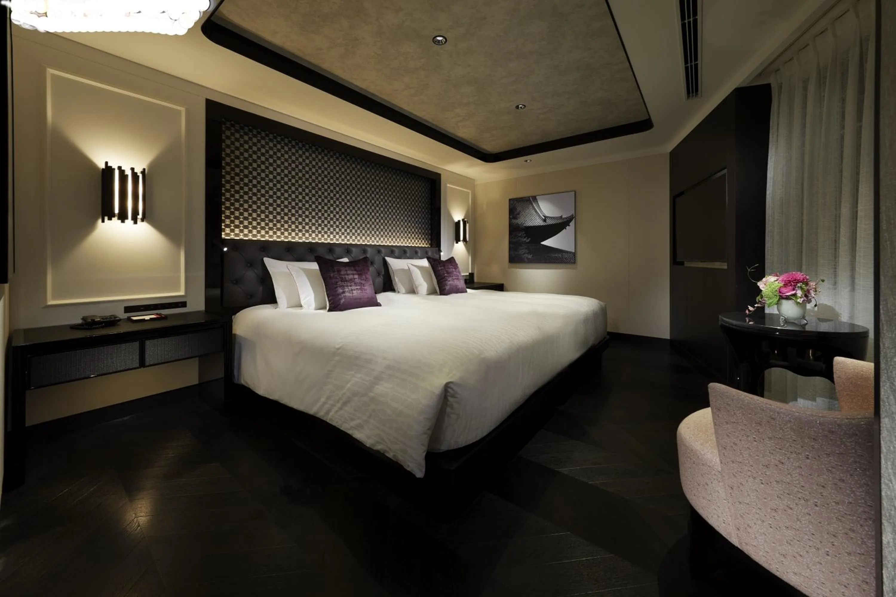 Bedroom, Bed in Fauchon Hotel Kyoto